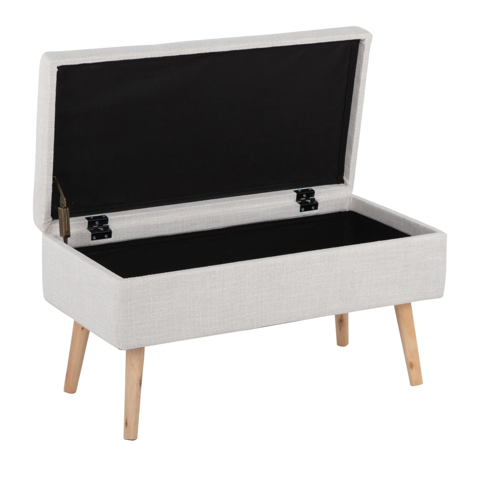 Storage Bench Beige By LumiSource - Image 8