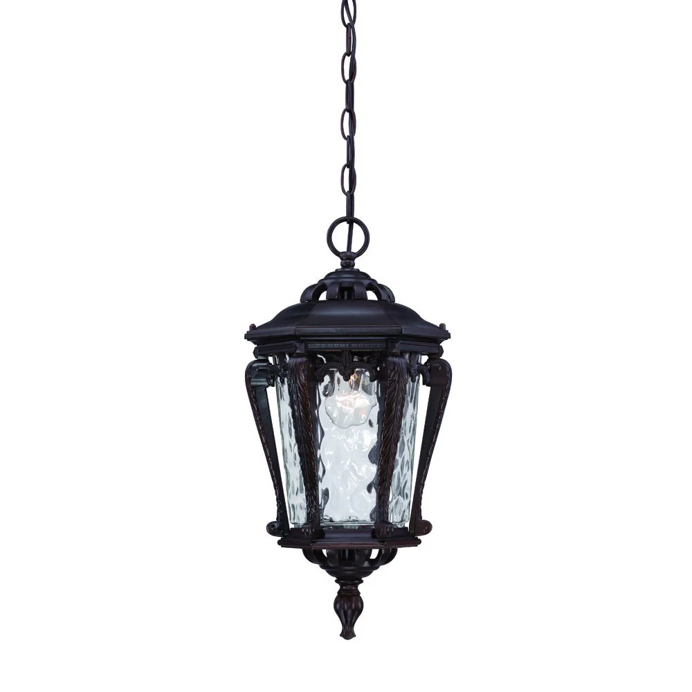 Stratford 1-Light Architectural Bronze Hanging Light By Homeroots - Image 2