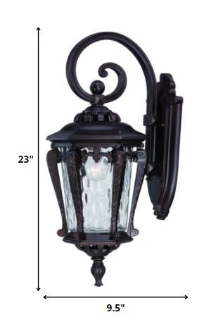 Stratford 1-Light Architectural Bronze Wall Light By Homeroots - 398529 - Image 5
