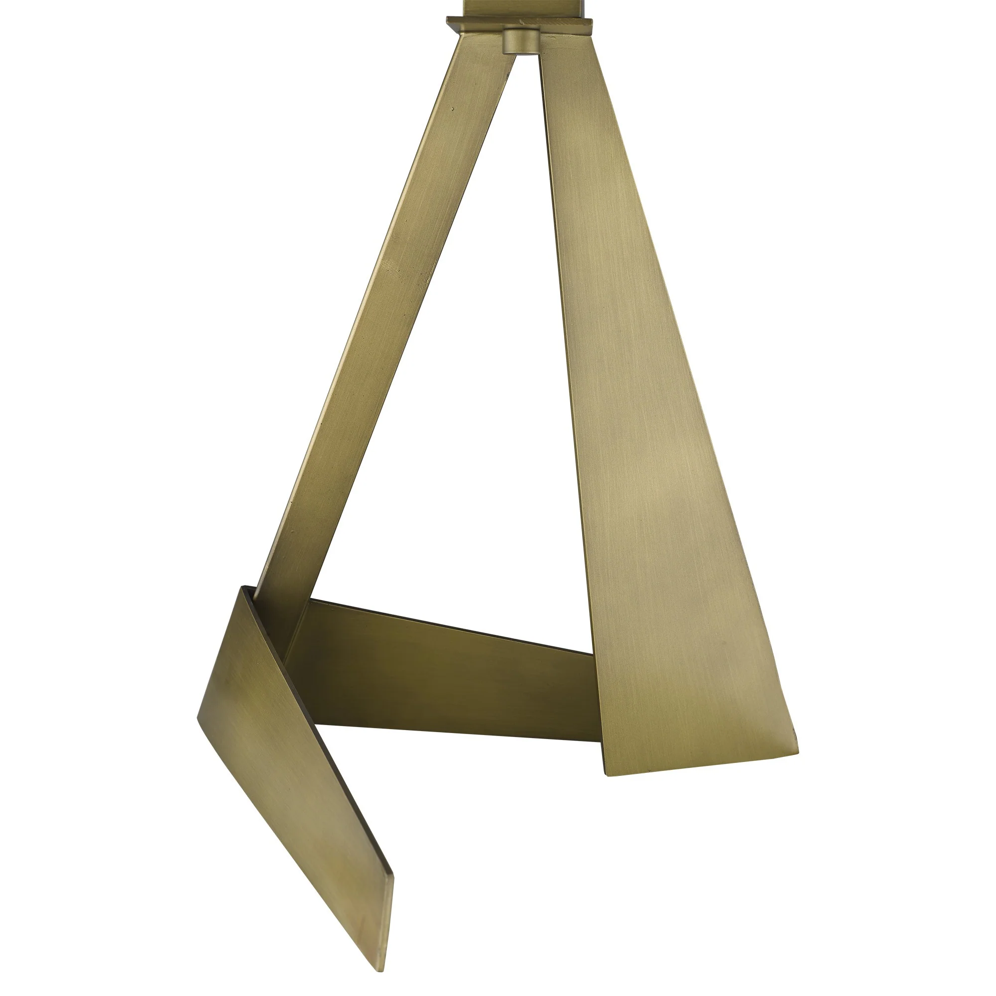 Stratos 1-Light Aged Brass Table Lamp By Homeroots - Image 5