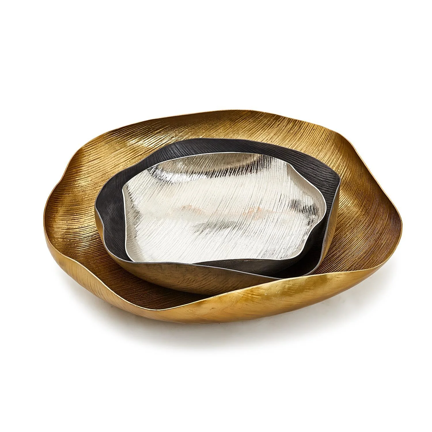 Streamer Shaped Tray Set Of 6 By Tozai Home - Image 3