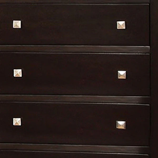 Sturdy Capacious Wooden Chest, Brown By Benzara - Image 4