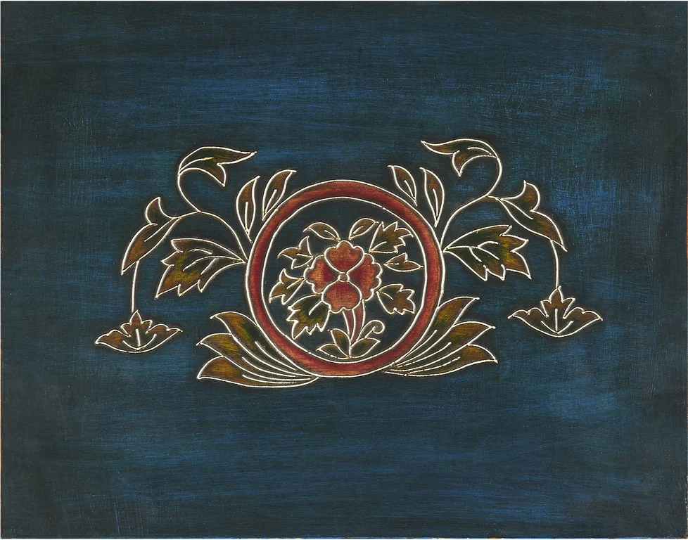 Stylish Hand Painted 3 Drawer Accent Cabinet By Homeroots - Image 5