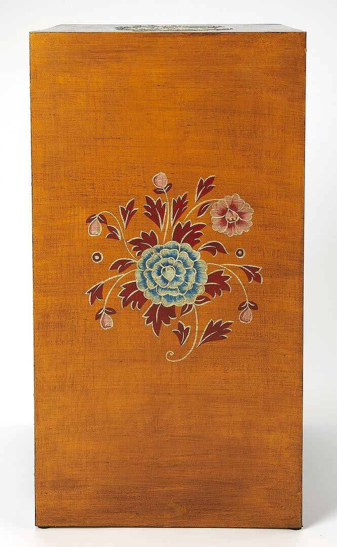 Stylish Hand Painted 3 Drawer Accent Cabinet By Homeroots - Image 6