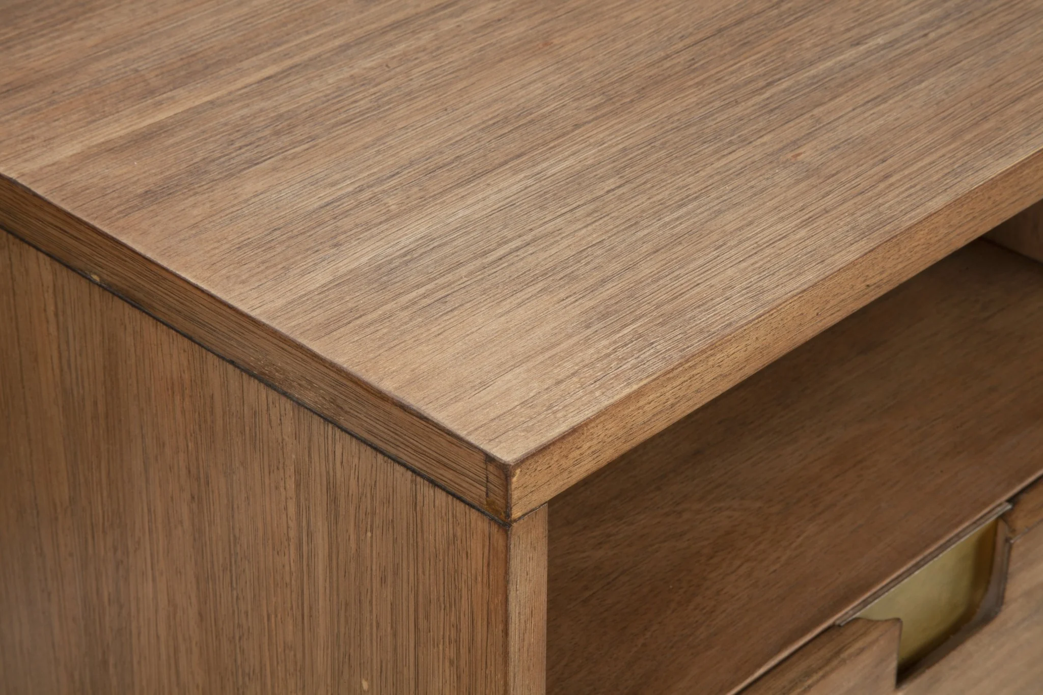 Stylish Sand TV Console By Homeroots - Image 2