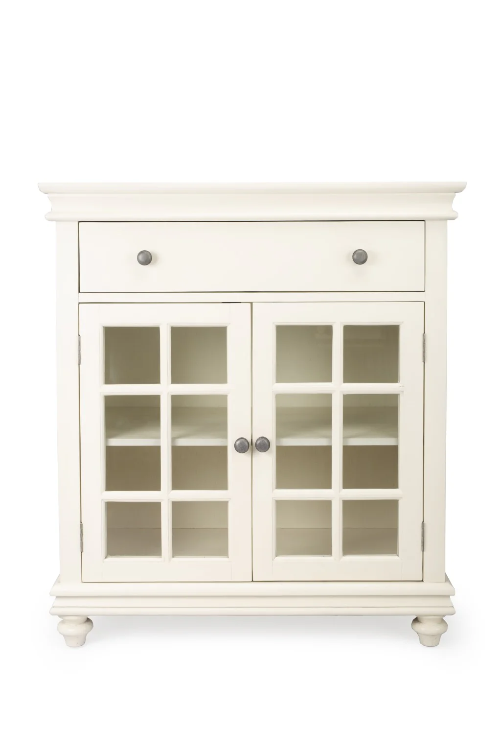 Stylish White Chest By Homeroots - Image 2