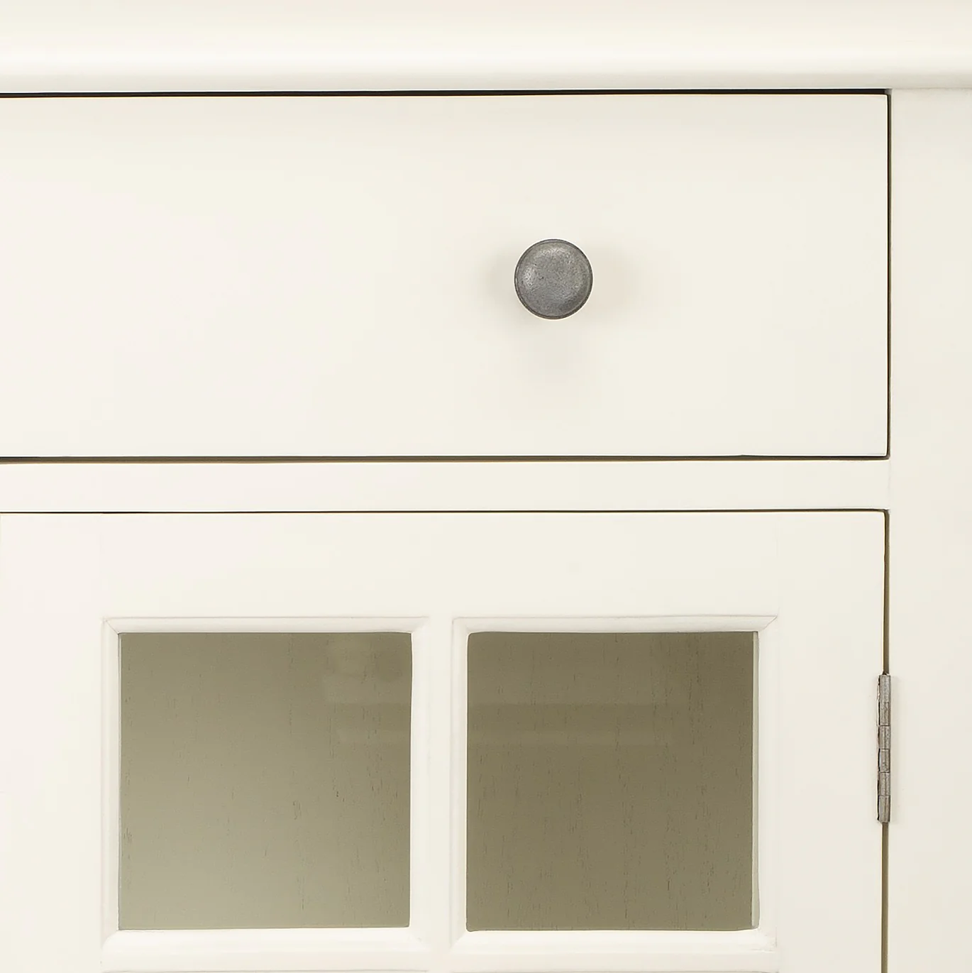 Stylish White Chest By Homeroots - Image 5