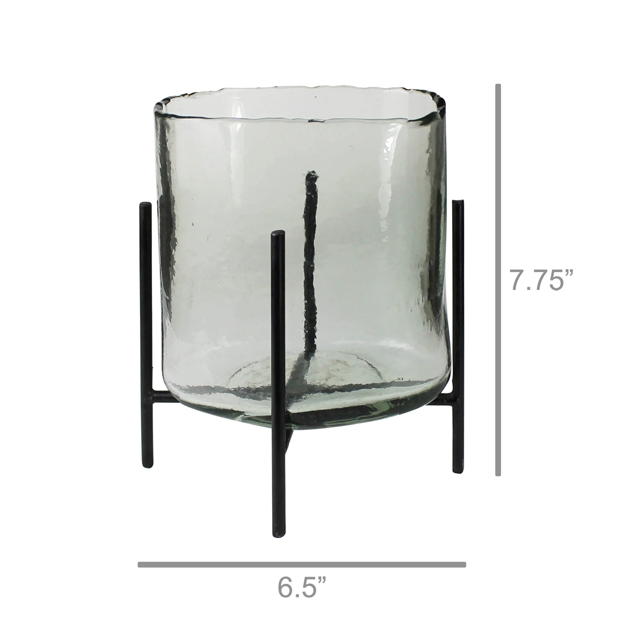 Suez Hurricane with Stand - Small Set Of 2 By HomArt - Image 3