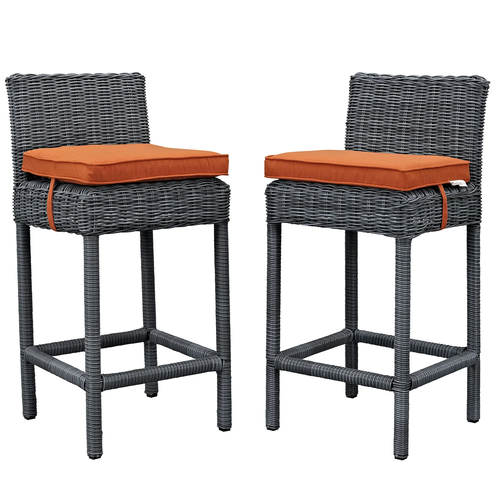 Summon 2 Piece Outdoor Patio Sunbrella® Pub Set By Modway - EEI-2197 - Image 10
