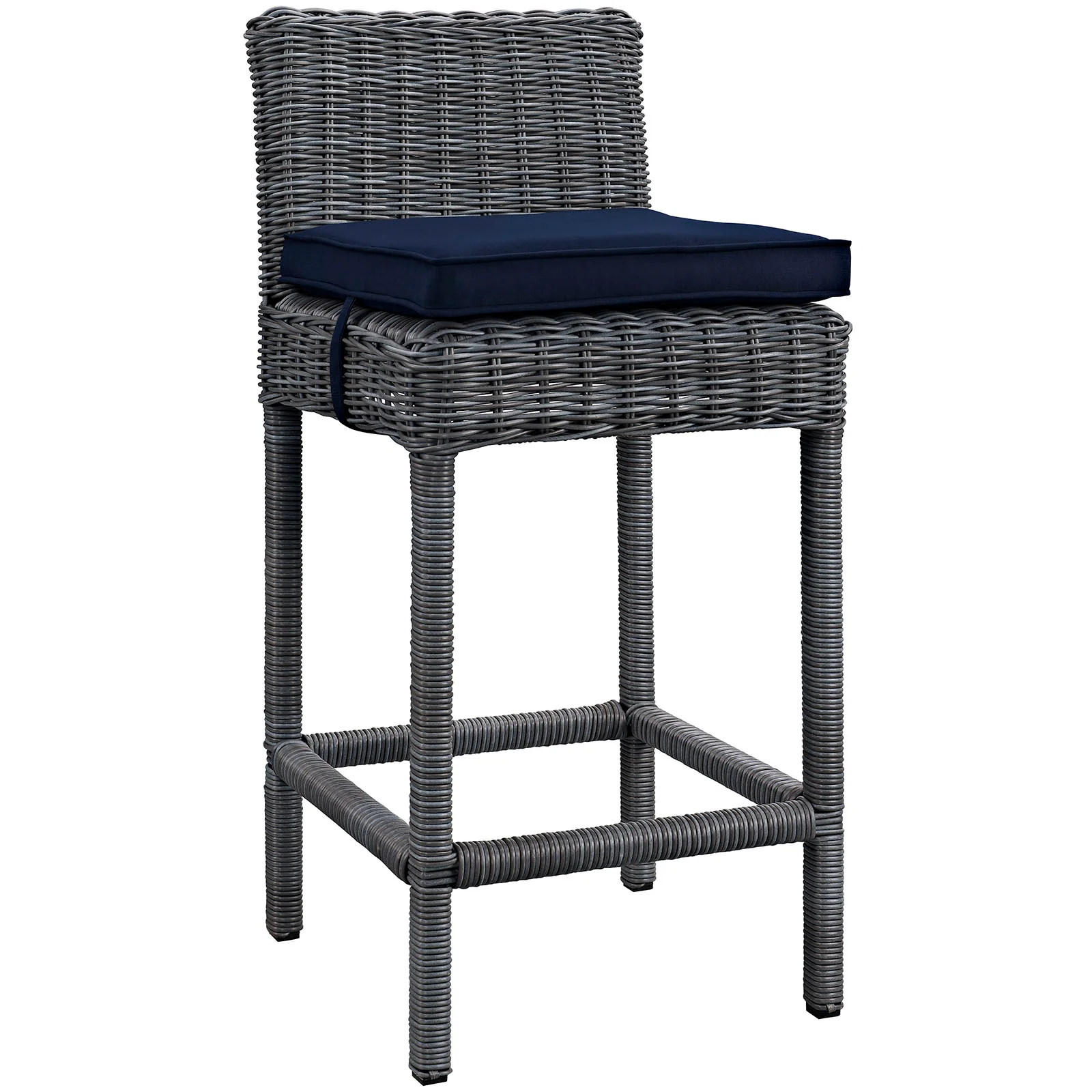 Summon 2 Piece Outdoor Patio Sunbrella® Pub Set By Modway - EEI-2197 - Image 5