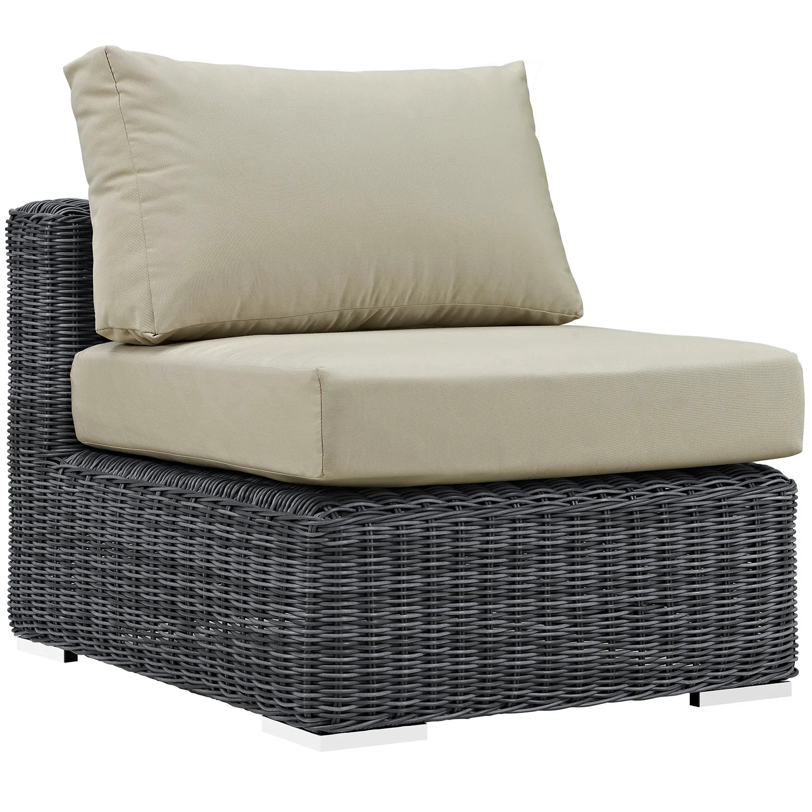 Summon 7 Piece Outdoor Patio Sunbrella® Sectional Set By Modway - EEI-2014 - Image 8