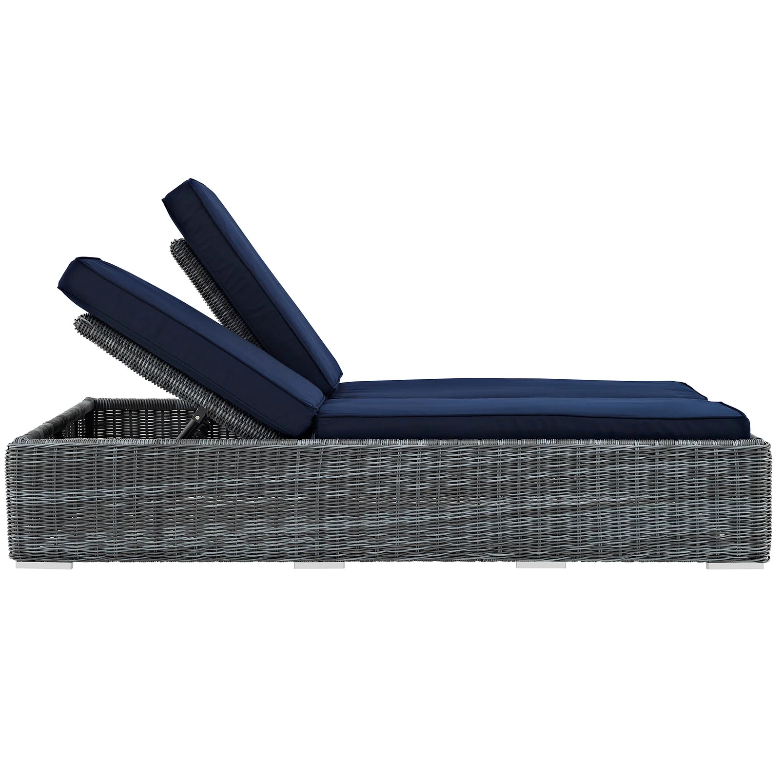Summon Double Outdoor Patio Sunbrella® Chaise By Modway - EEI-1994 - Image 3