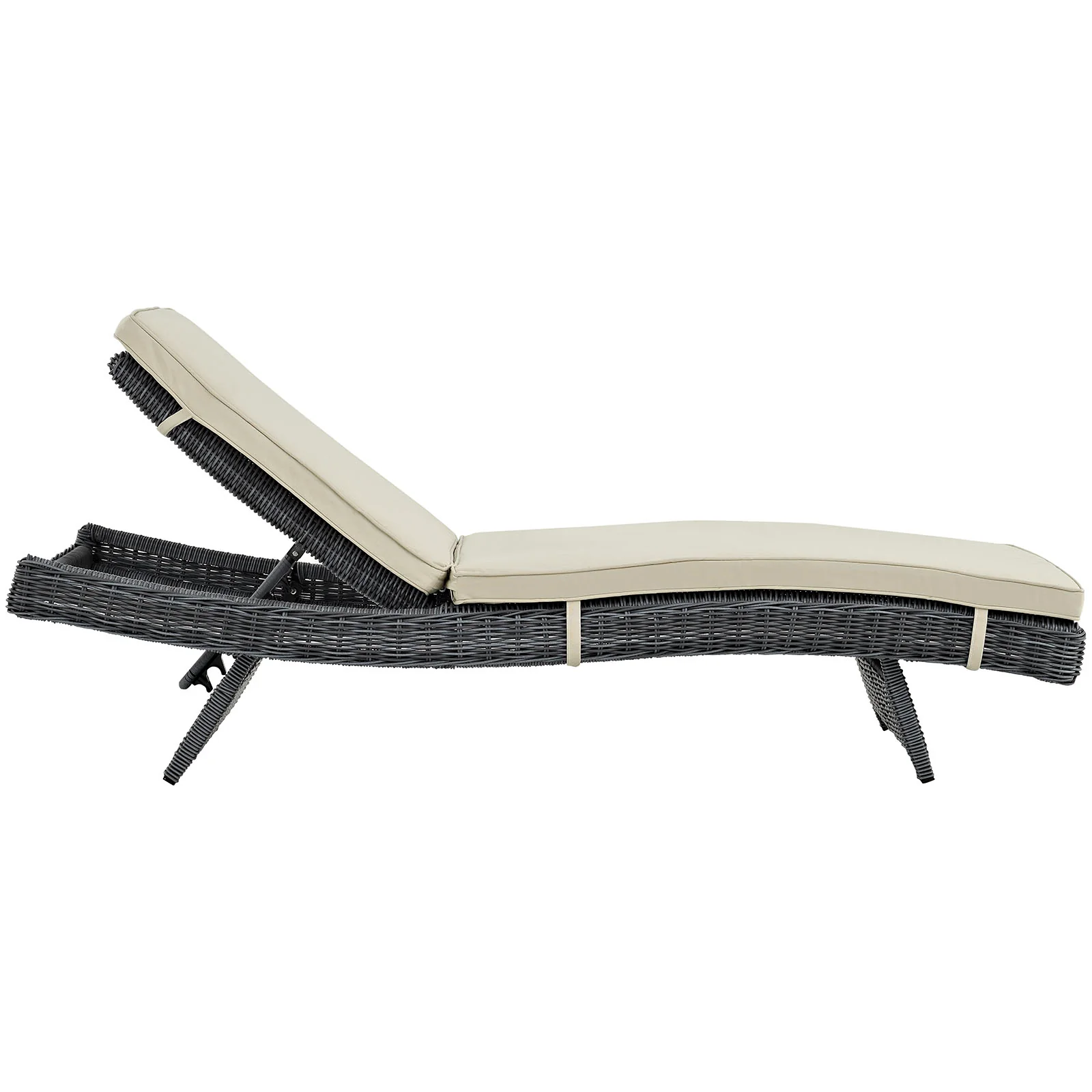 Summon Outdoor Patio Sunbrella® Chaise By Modway - EEI-1996 - Image 3