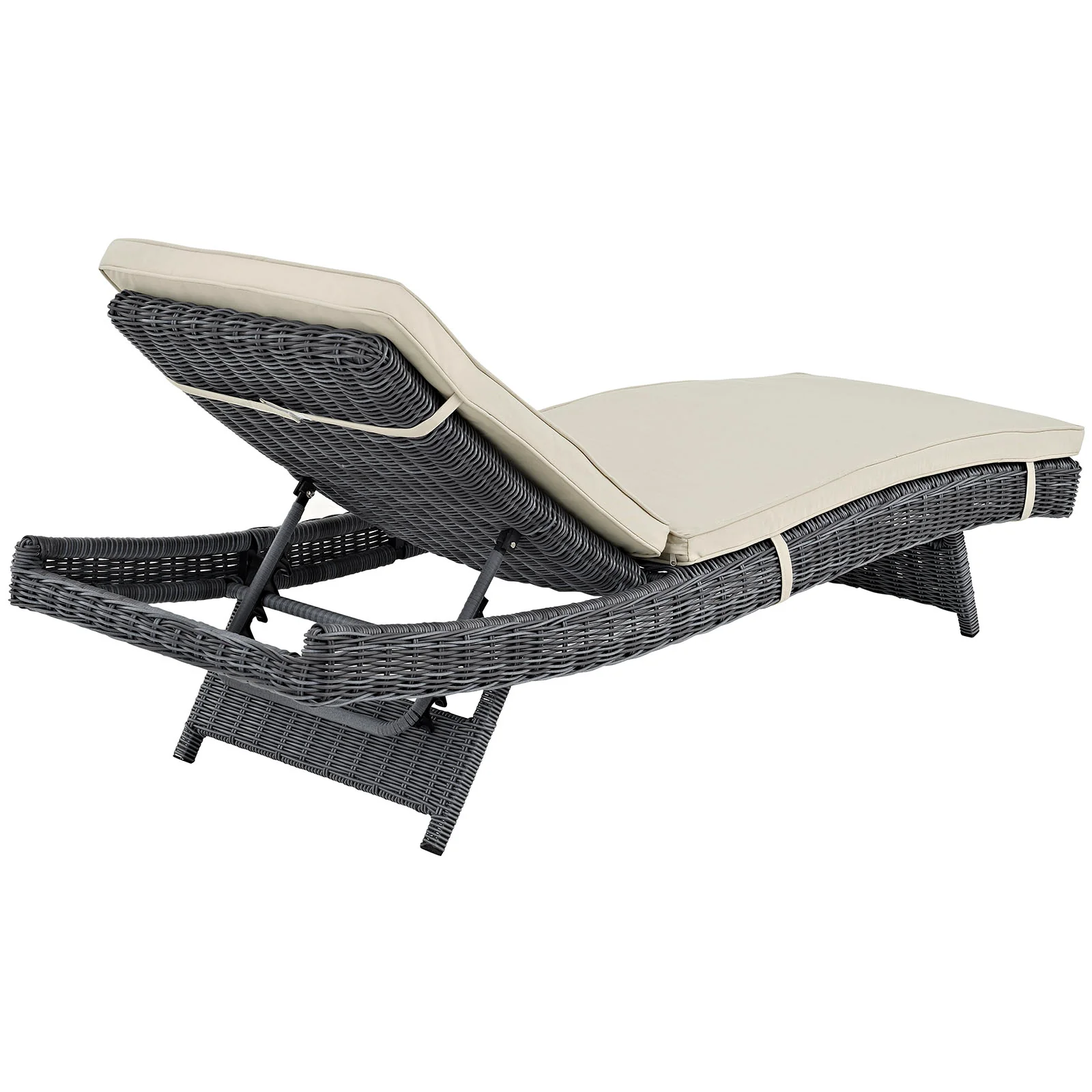 Summon Outdoor Patio Sunbrella® Chaise By Modway - EEI-1996 - Image 4