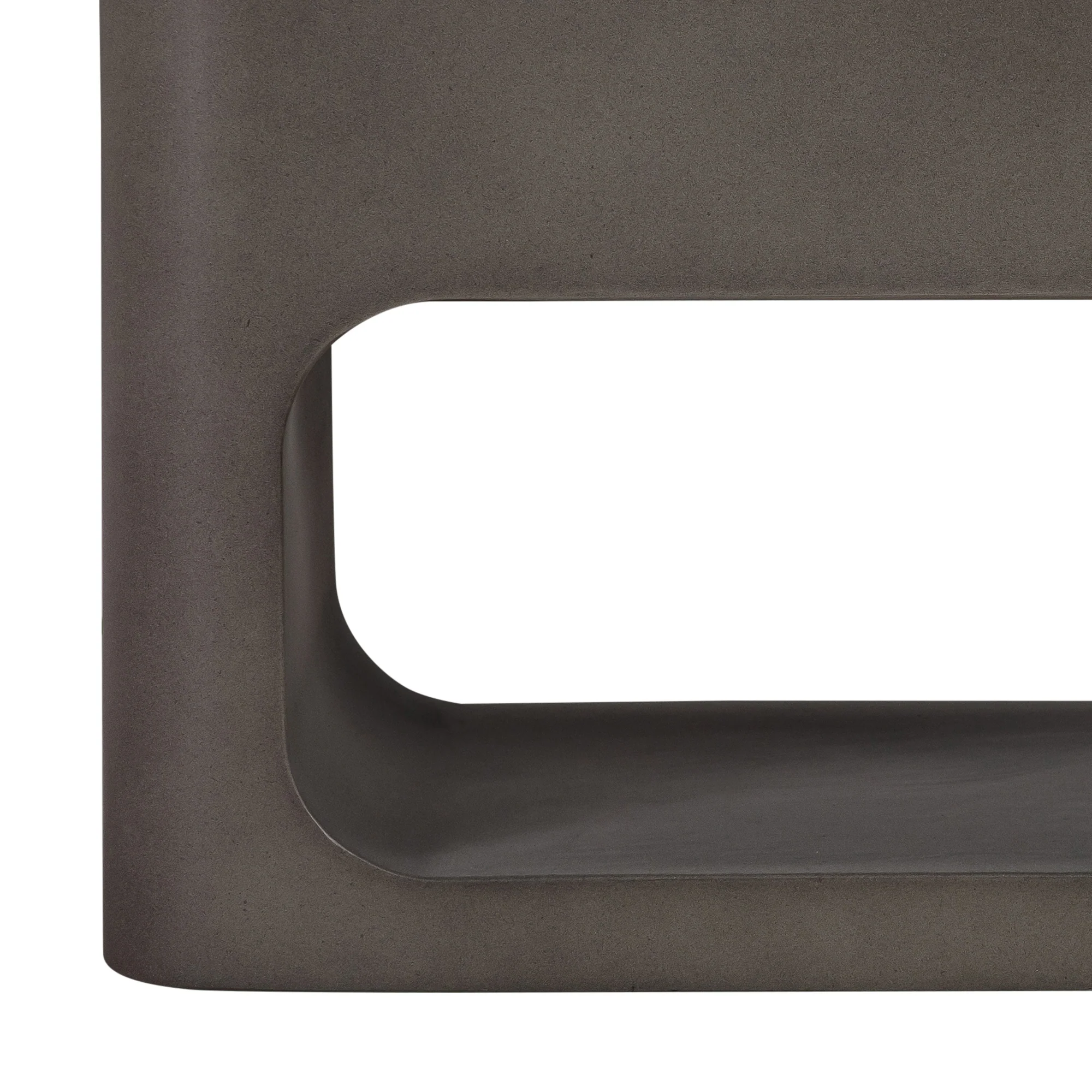 Sunstone Indoor or Outdoor Planter in Grey Concrete By Armen Living - Image 6