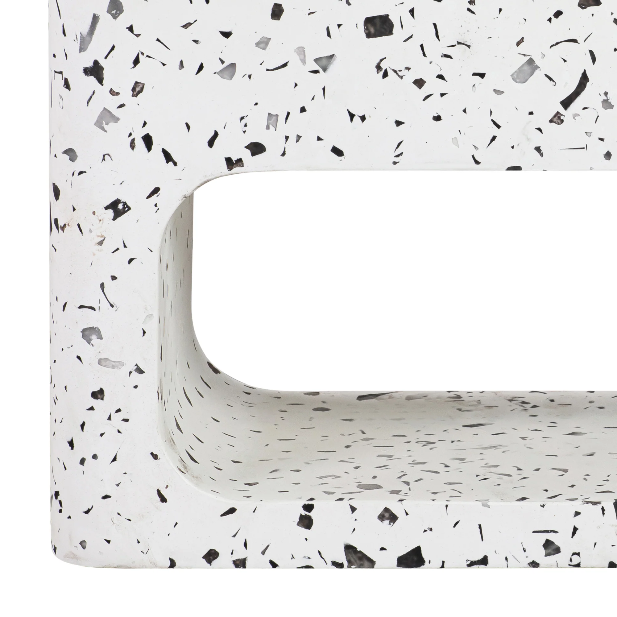 Sunstone Indoor or Outdoor Planter in Terrazzo Concrete By Armen Living - Image 6