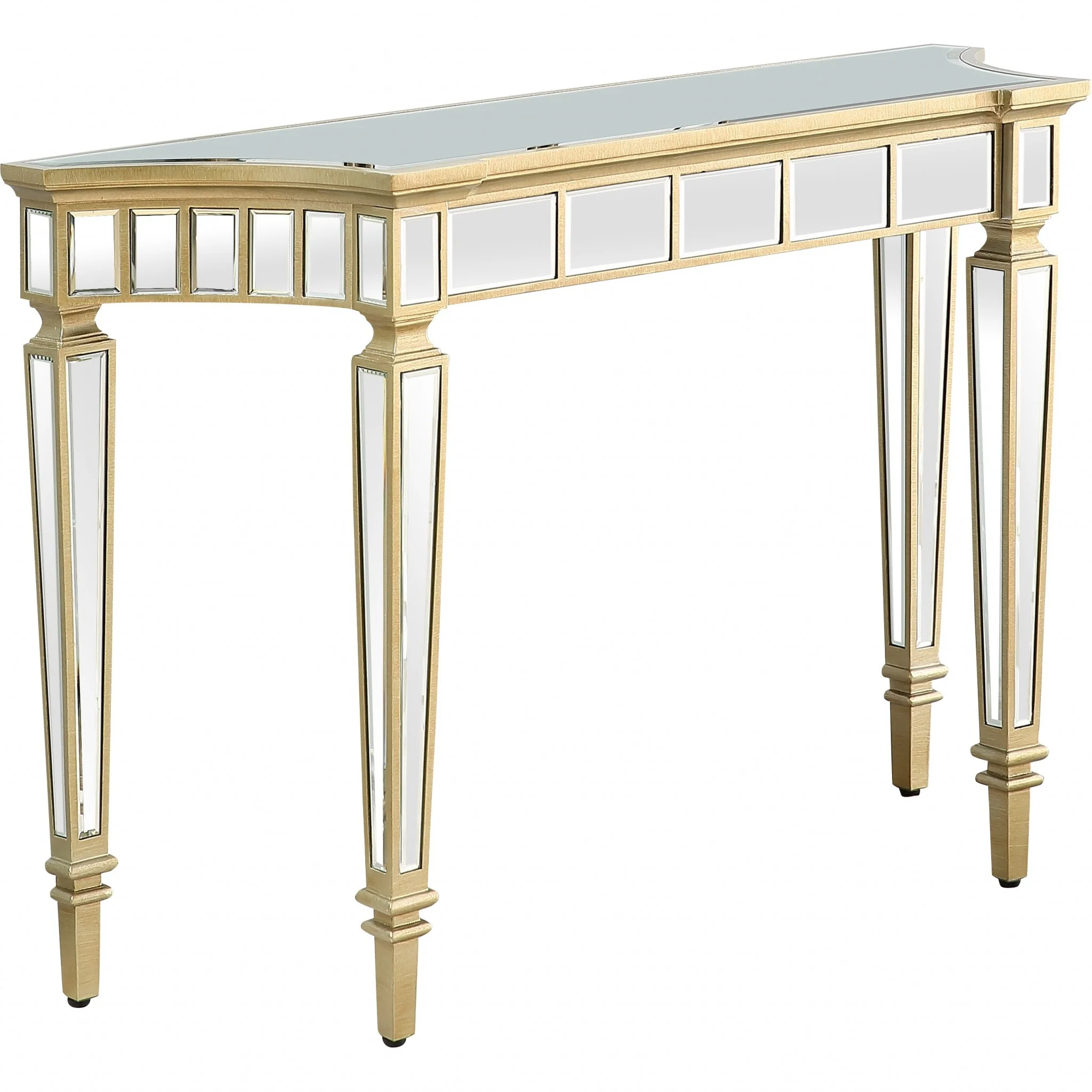 Svelte Mirror and Console Table By Homeroots - Image 9