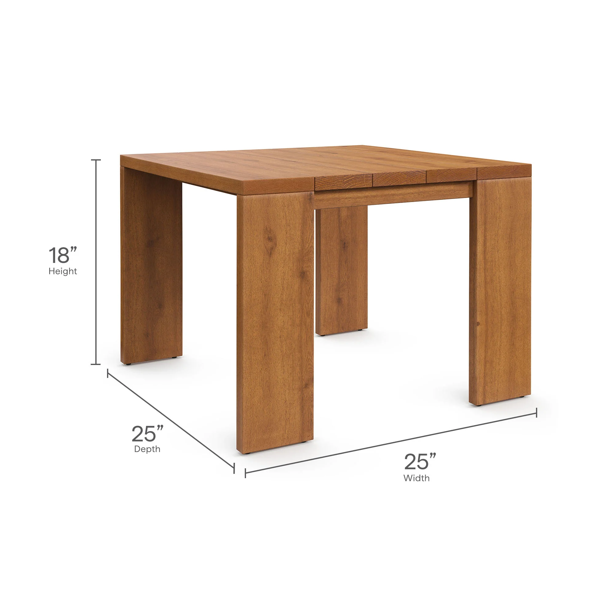Tahoe 5-Piece Outdoor Patio Acacia Wood Furniture Set by Modway - Image 11