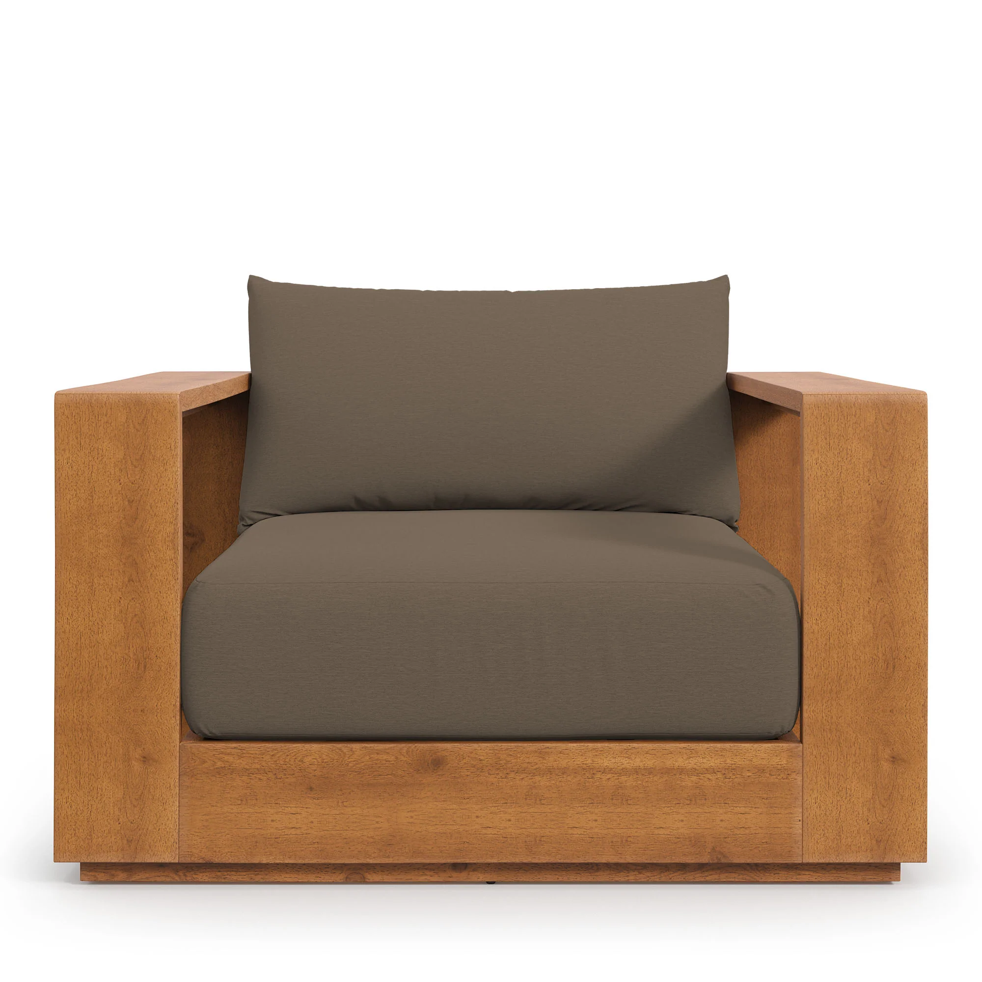 Tahoe Outdoor Patio Acacia Wood Chair by Modway - Image 5