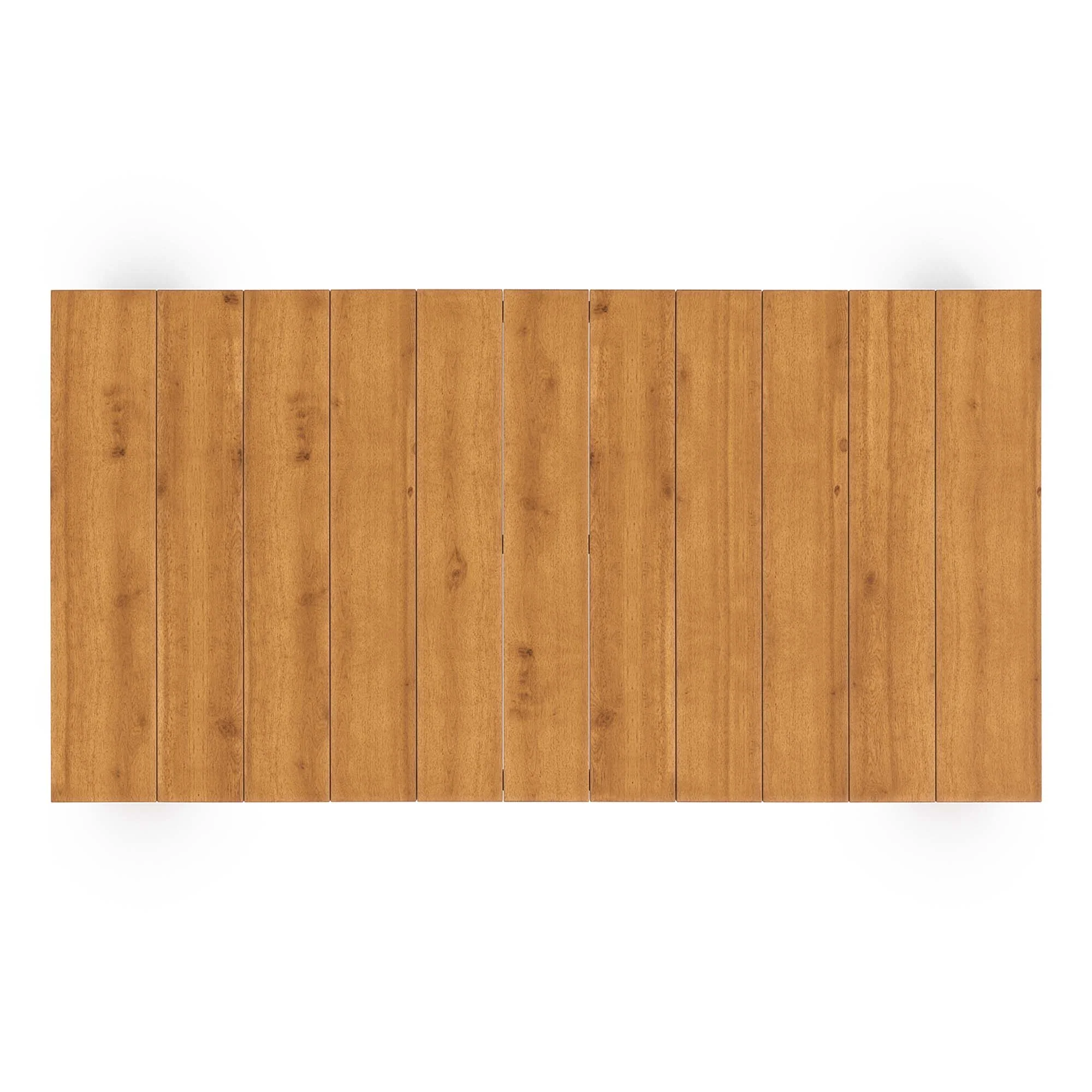 Tahoe Outdoor Patio Acacia Wood Ottoman by Modway - Image 14