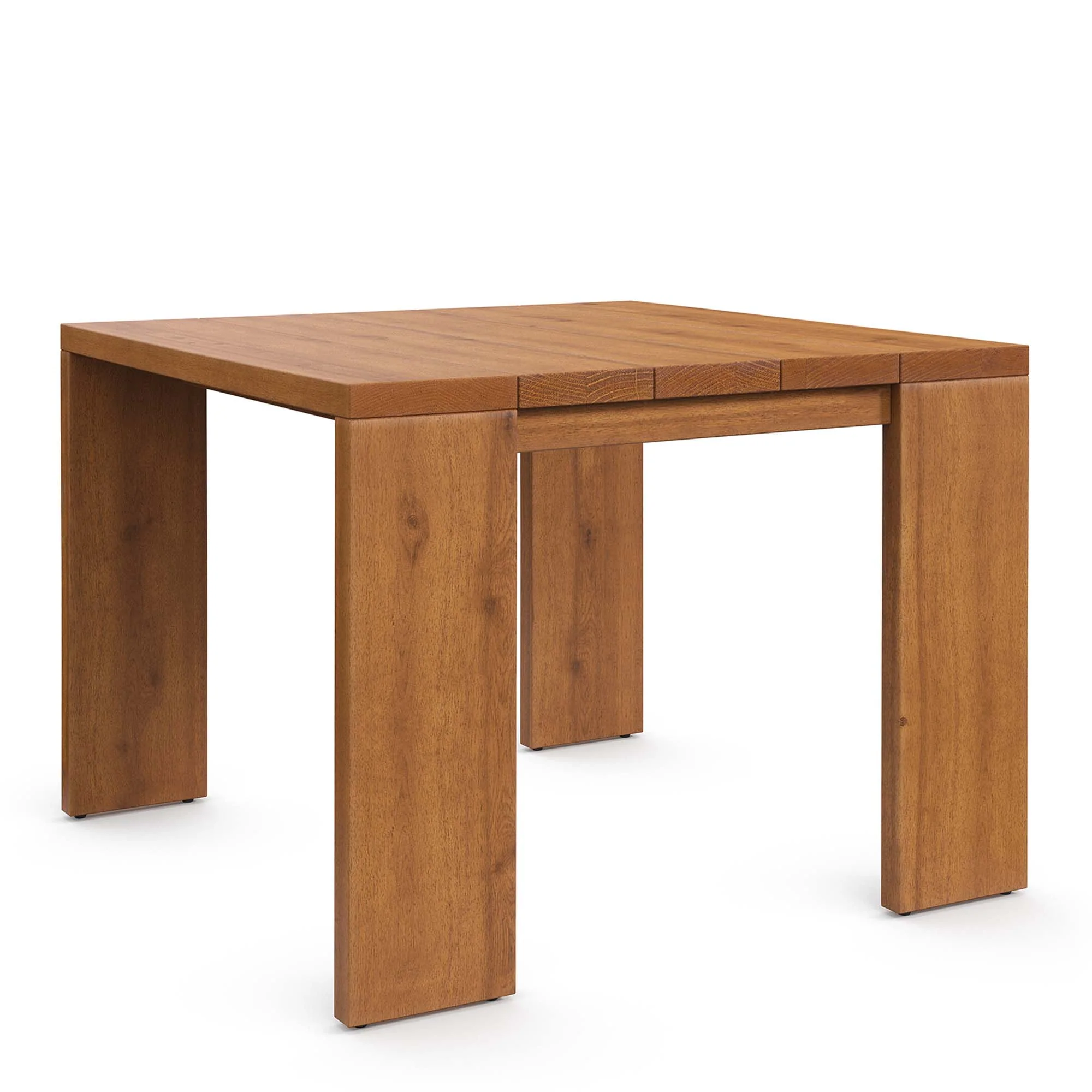 Tahoe Outdoor Patio Acacia Wood Ottoman by Modway - Image 15