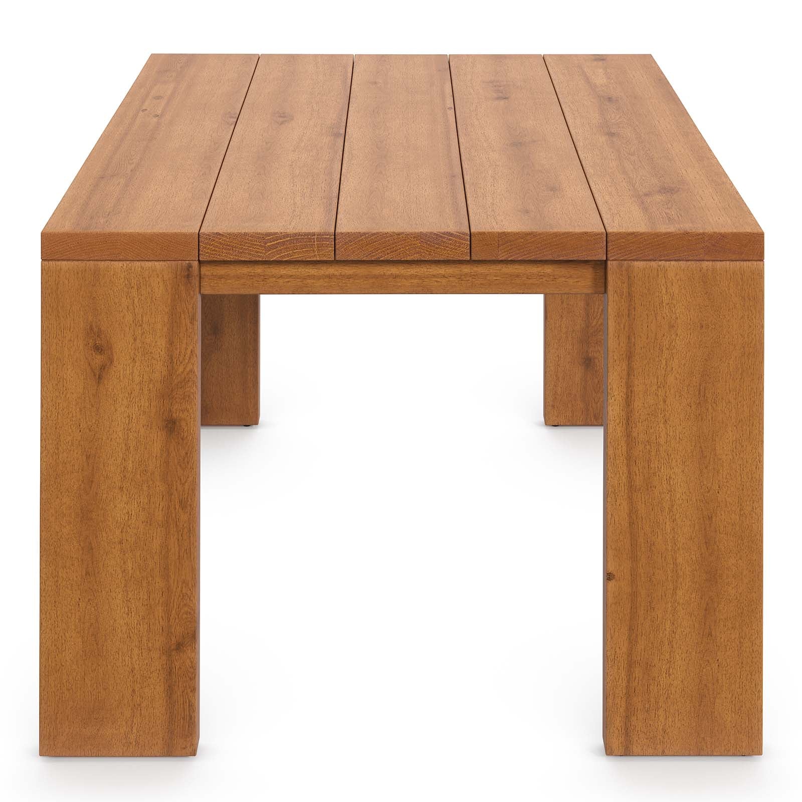 Tahoe Outdoor Patio Acacia Wood Side Table By Modway - EEI-6787 - Image 4
