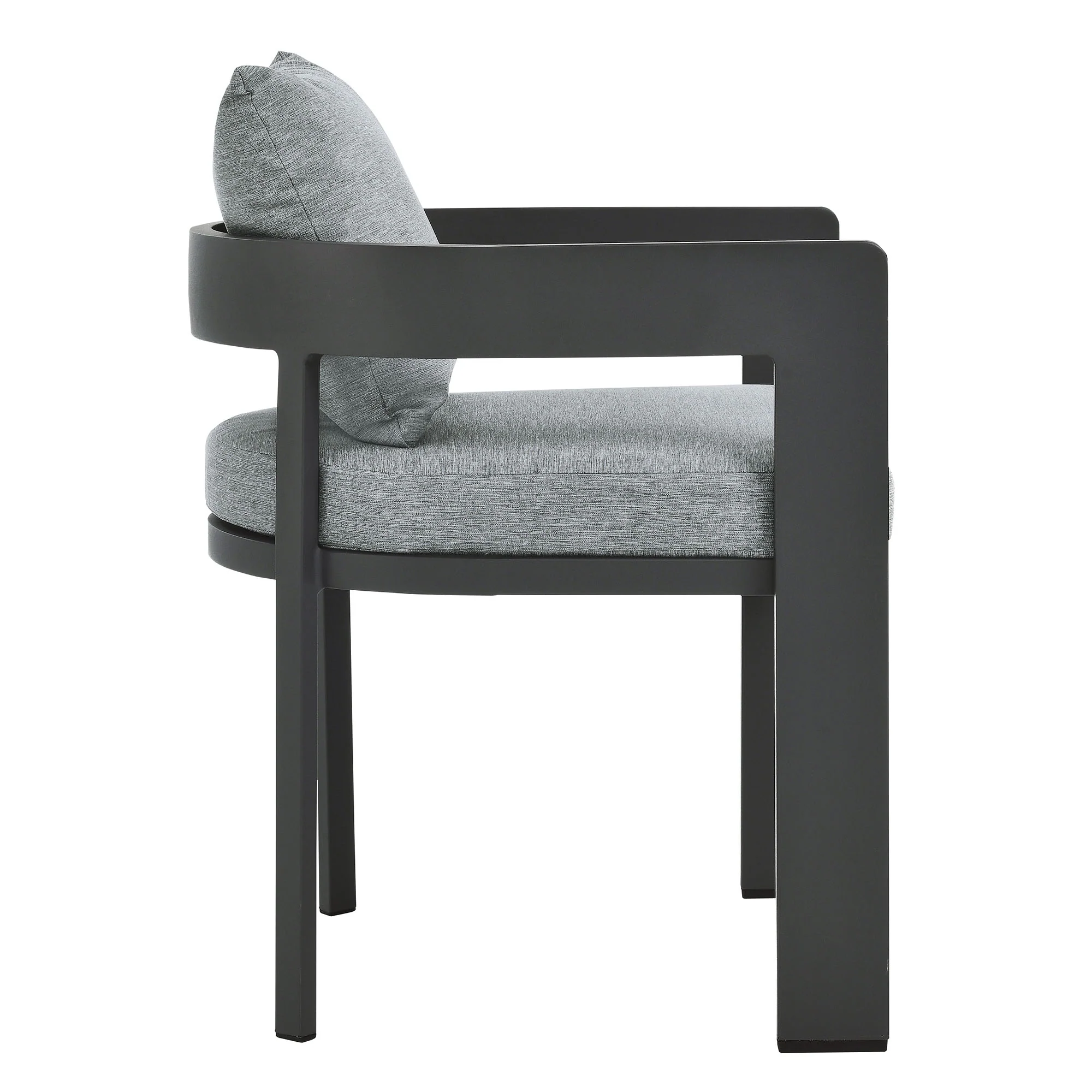 Tahoe Outdoor Patio Aluminum Dining Chair by Modway - Image 11