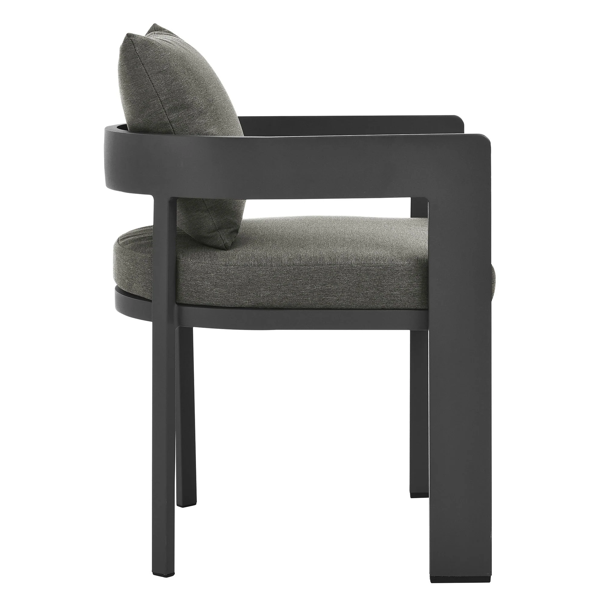 Tahoe Outdoor Patio Aluminum Dining Chair by Modway - Image 3