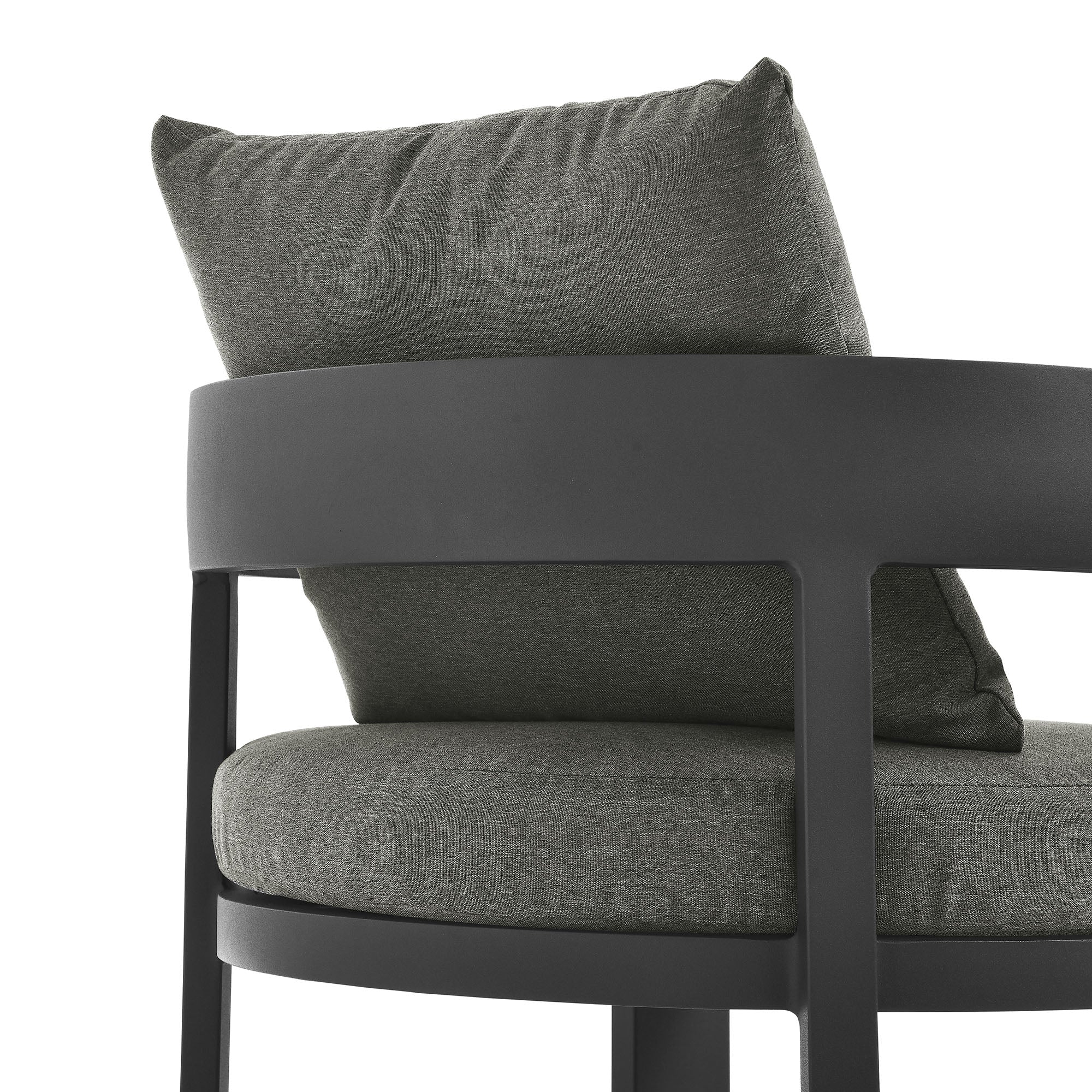 Tahoe Outdoor Patio Aluminum Dining Chair by Modway - Image 6