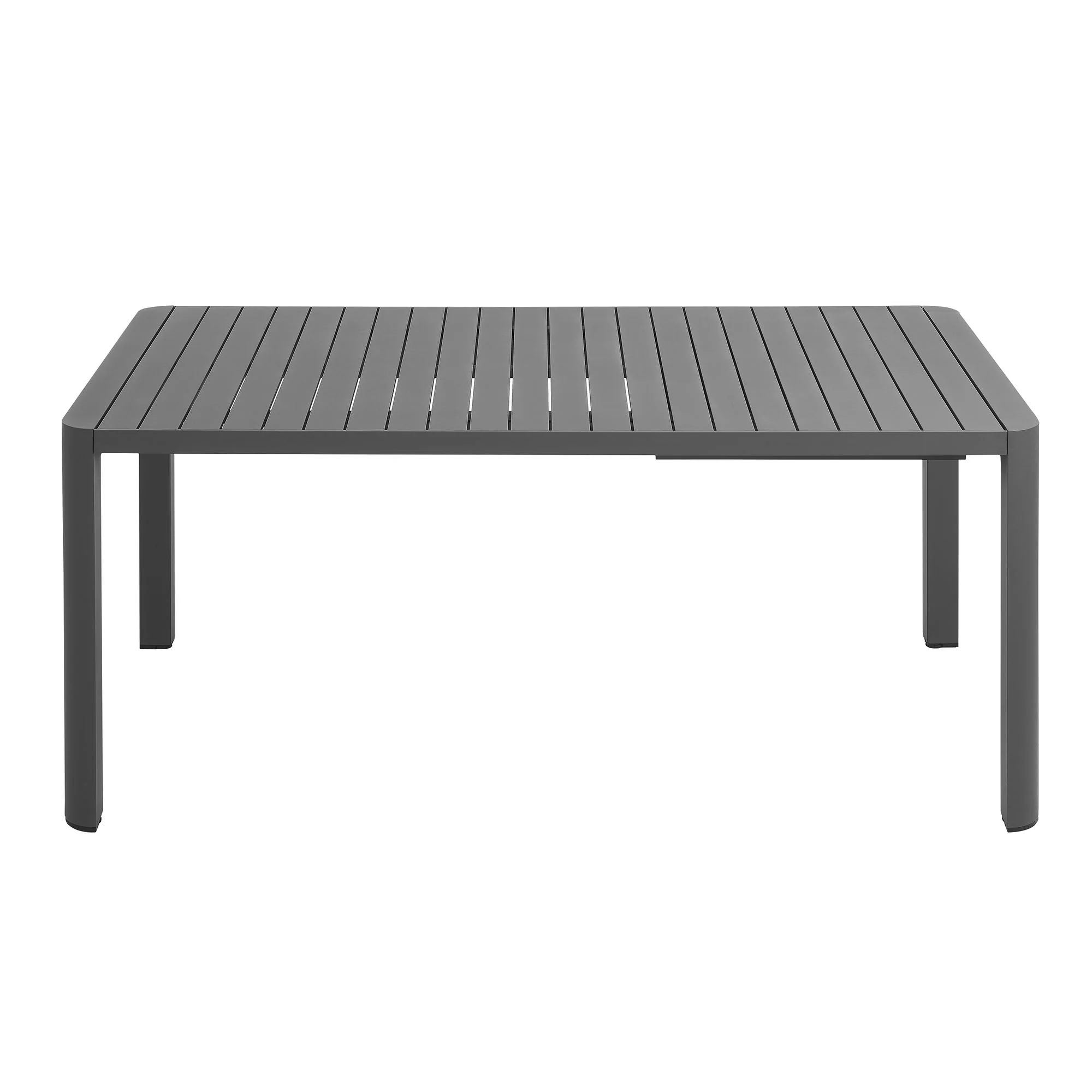 Tahoe Outdoor Patio Aluminum Extendable Dining Table by Modway - Image 4
