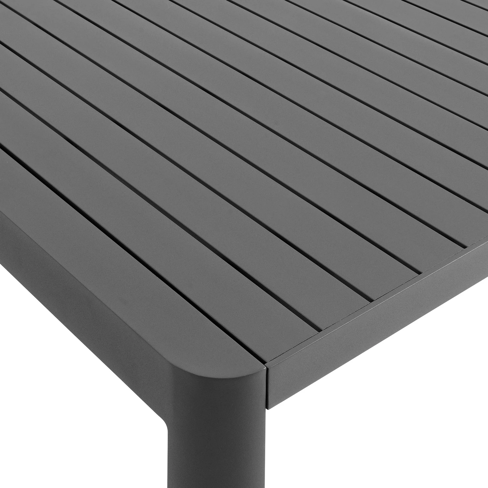 Tahoe Outdoor Patio Aluminum Extendable Dining Table by Modway - Image 7
