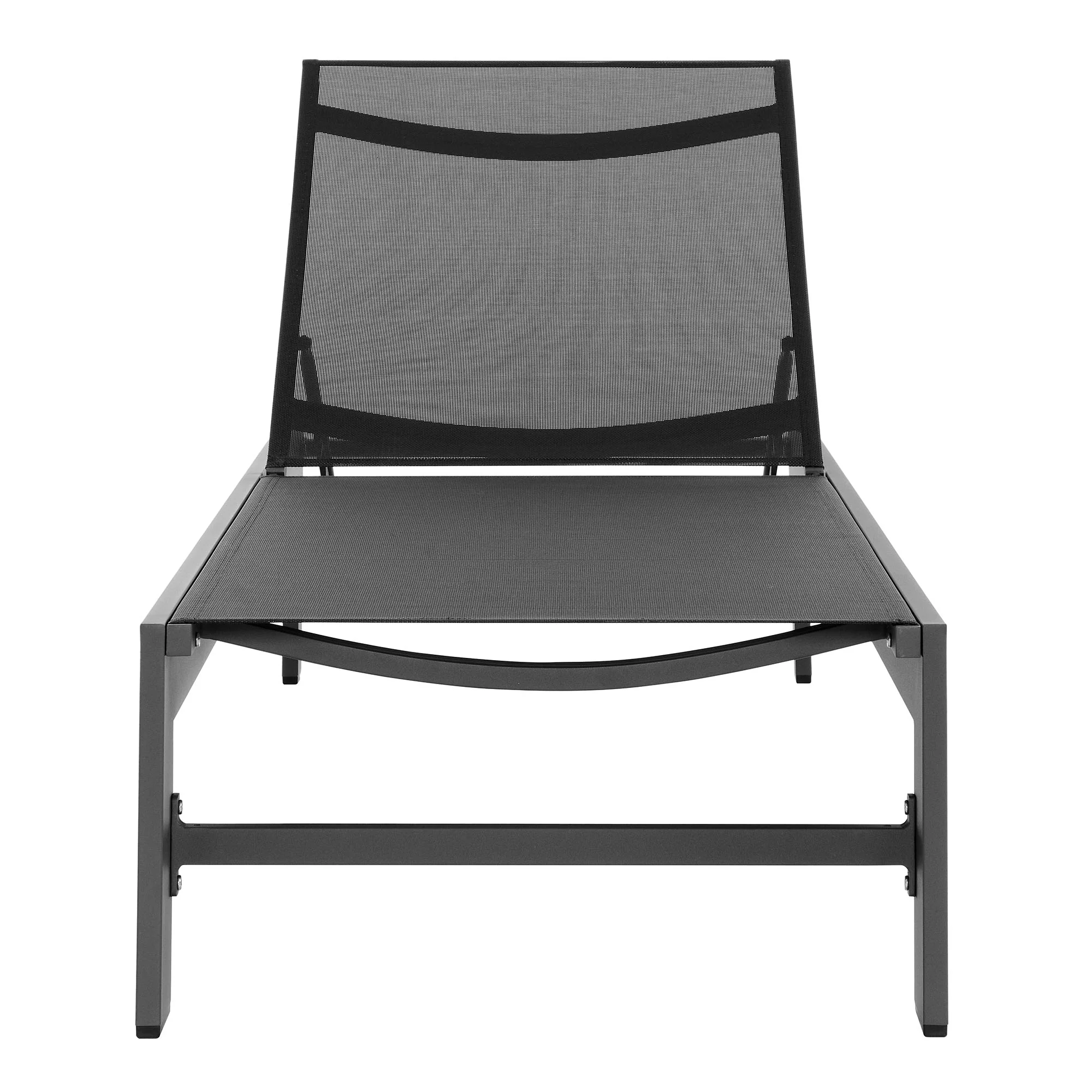Tahoe Outdoor Patio Mesh and Aluminum Chaise Lounge by Modway - Image 5