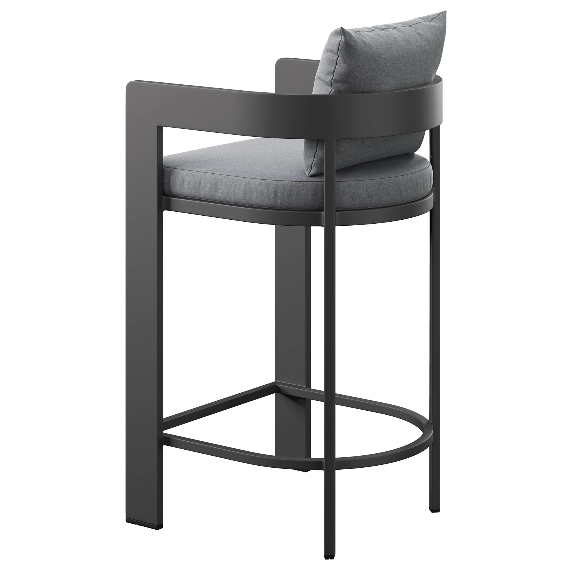 Tahoe Outdoor Patio Patio Aluminum Bar Chair by Modway - Image 13