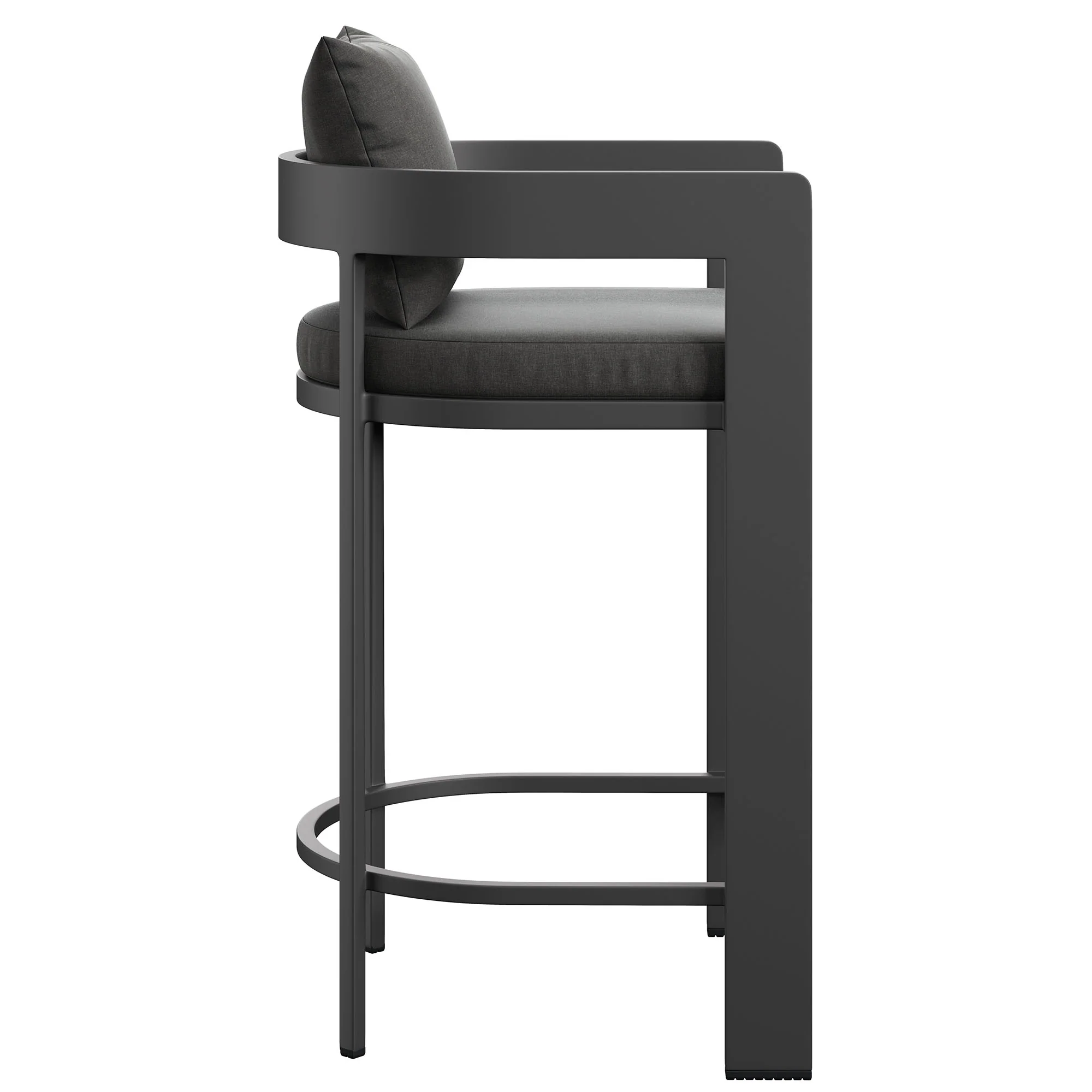 Tahoe Outdoor Patio Patio Aluminum Bar Chair by Modway - Image 3
