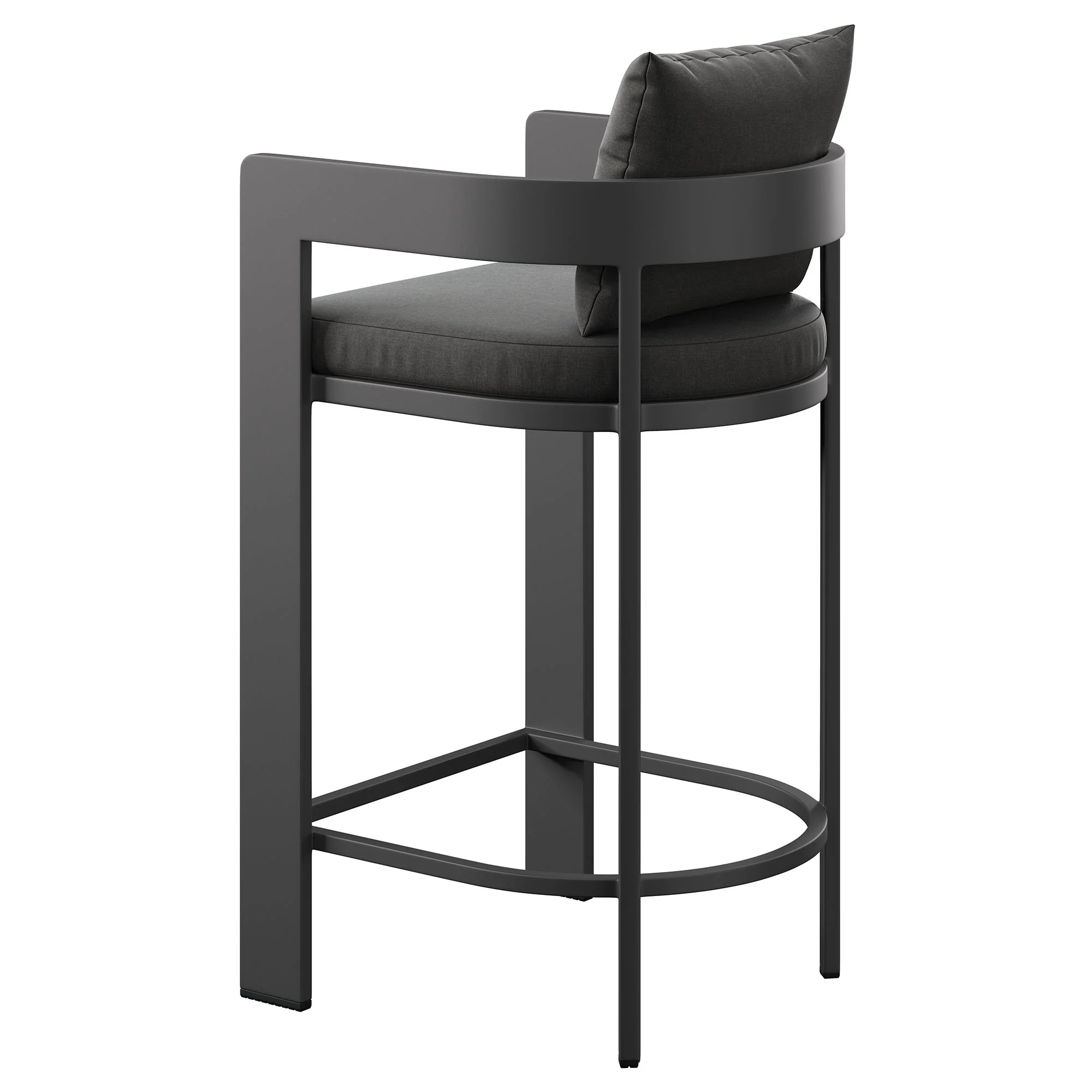 Tahoe Outdoor Patio Patio Aluminum Bar Chair by Modway - Image 4