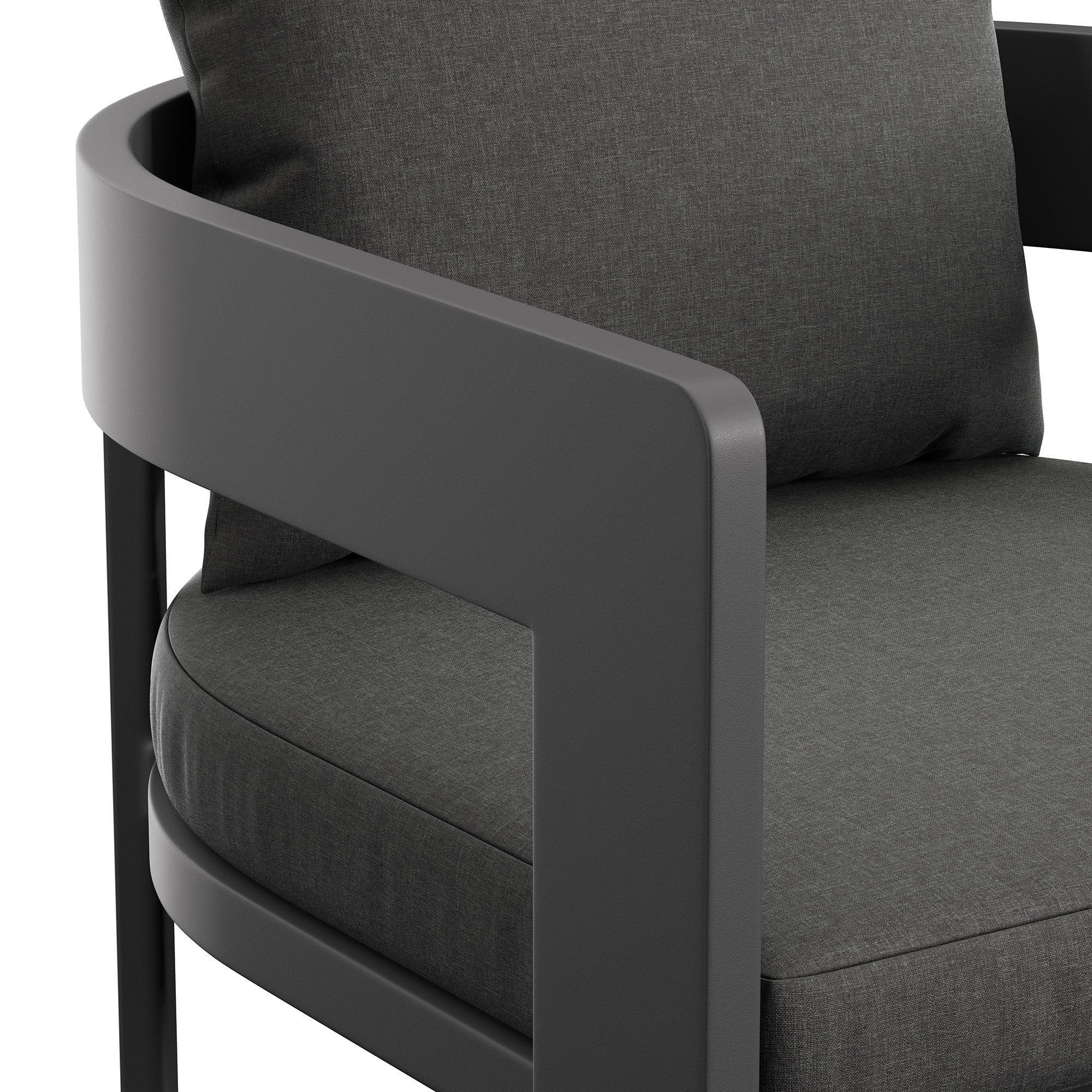 Tahoe Outdoor Patio Patio Aluminum Bar Chair by Modway - Image 5