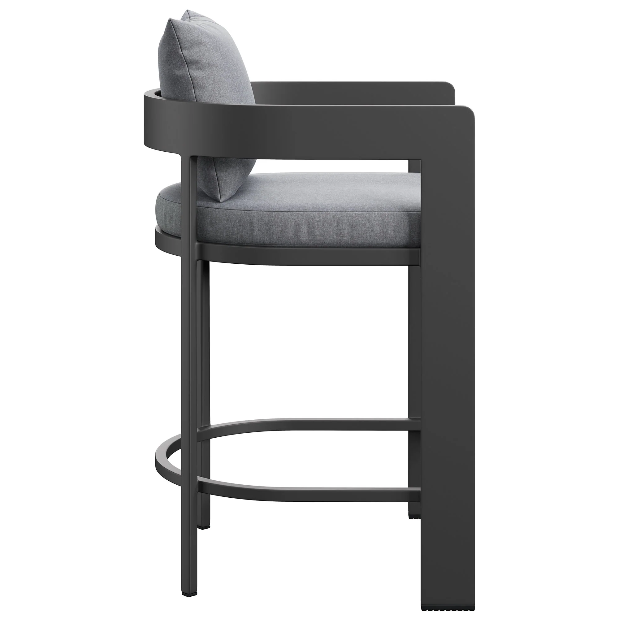 Tahoe Outdoor Patio Patio Aluminum Counter Stool by Modway - Image 12