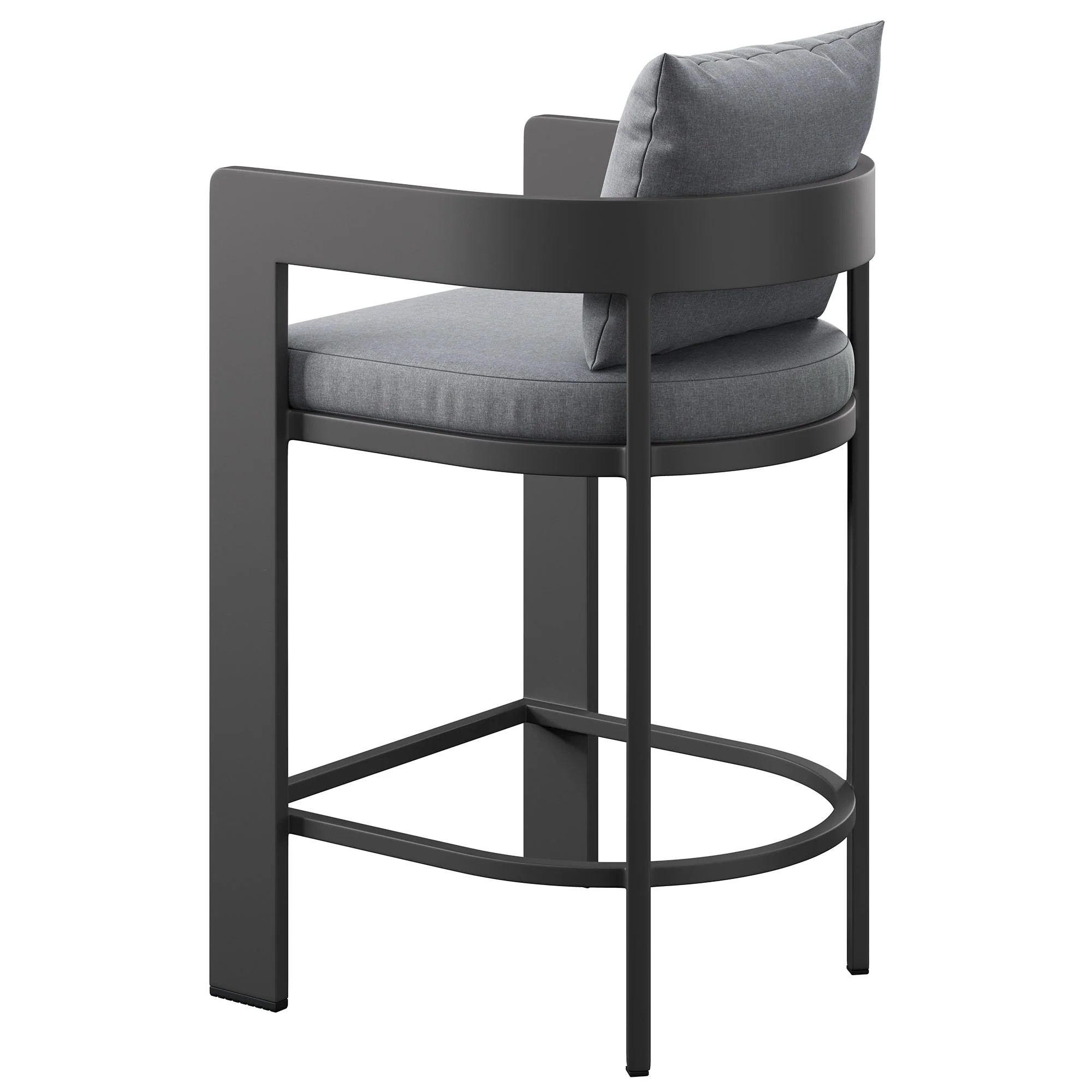 Tahoe Outdoor Patio Patio Aluminum Counter Stool by Modway - Image 13