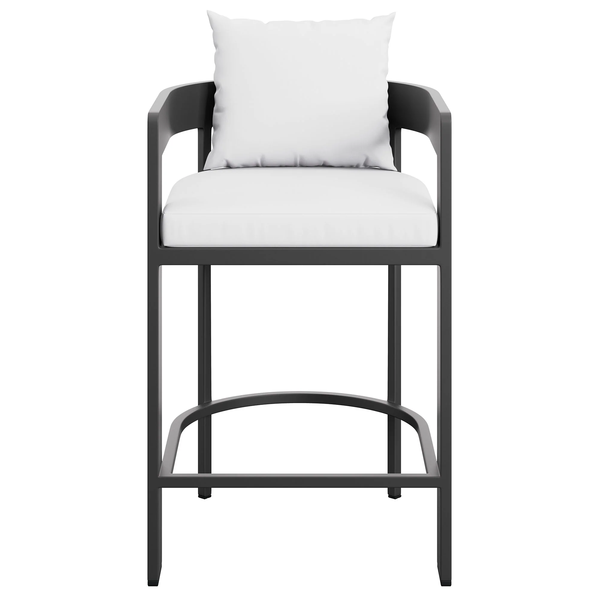 Tahoe Outdoor Patio Patio Aluminum Counter Stool by Modway - Image 20