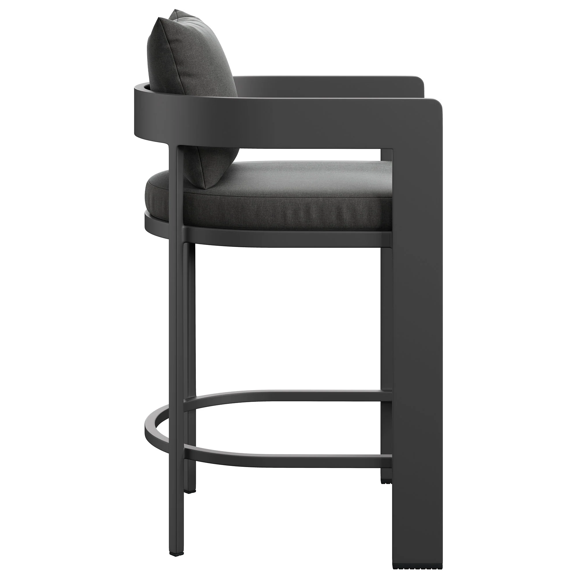 Tahoe Outdoor Patio Patio Aluminum Counter Stool by Modway - Image 3