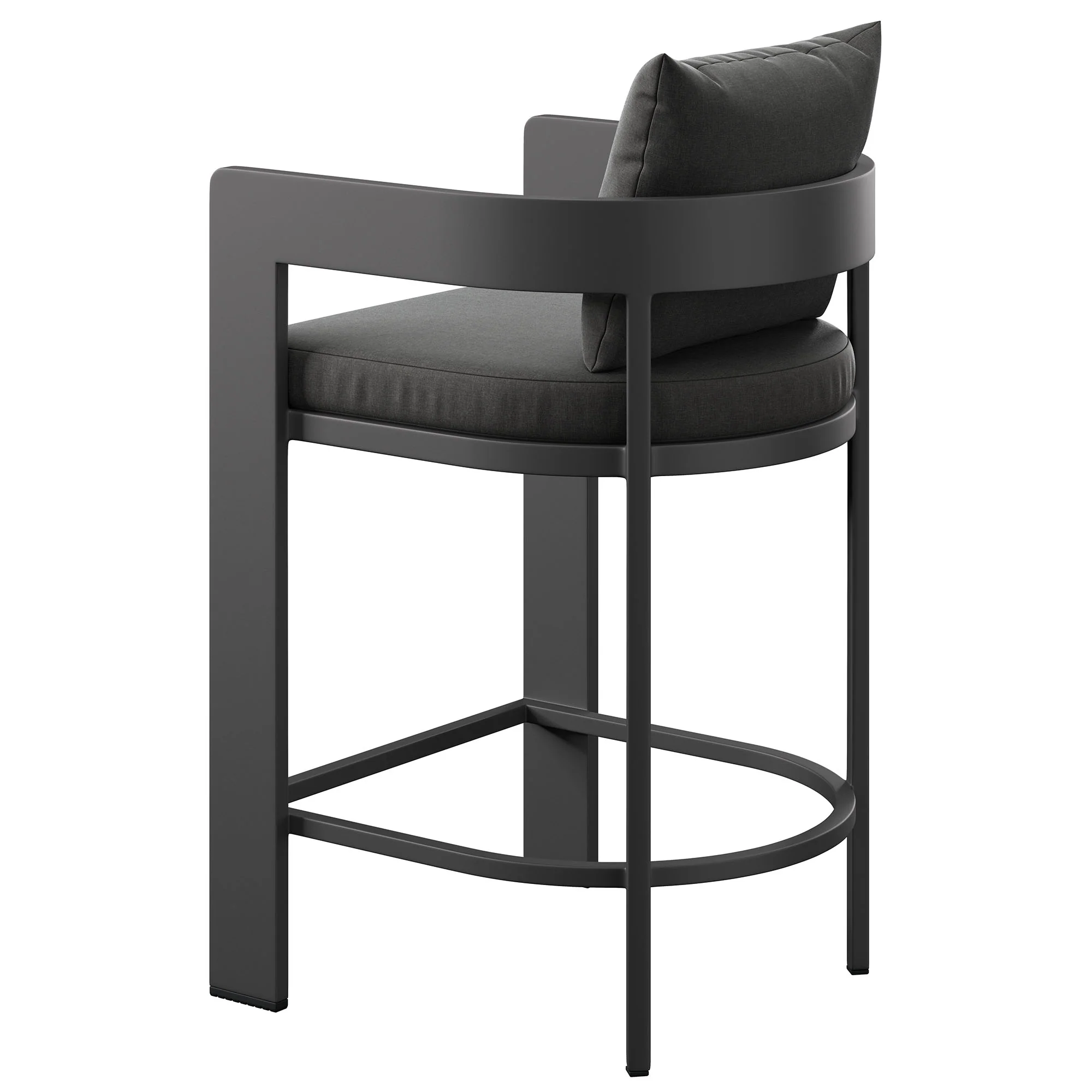 Tahoe Outdoor Patio Patio Aluminum Counter Stool by Modway - Image 4