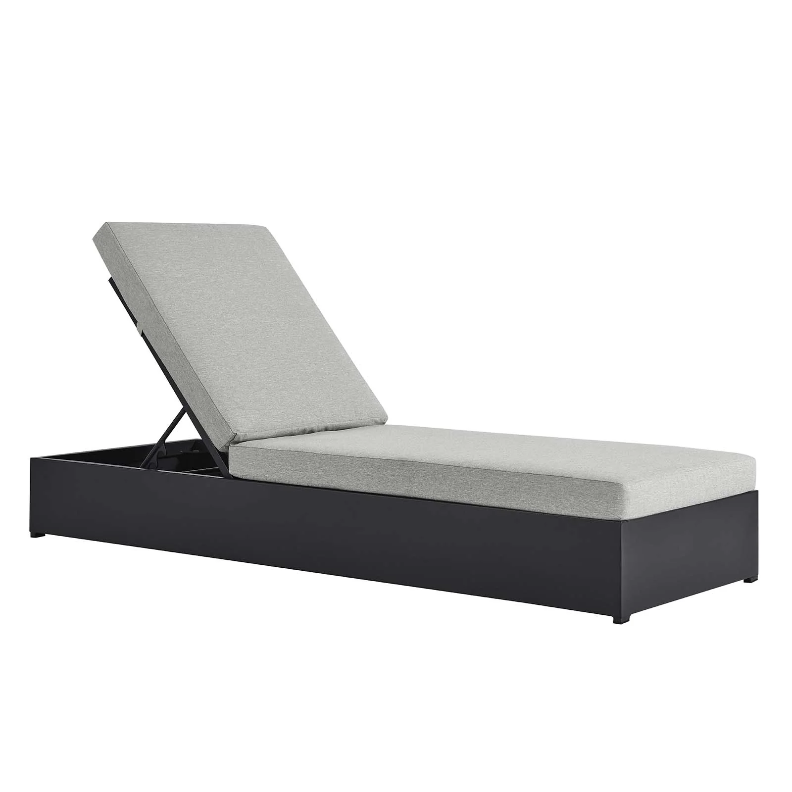 Tahoe Outdoor Patio Powder-Coated Aluminum Chaise Lounge Chair By Modway - EEI-6634 - Image 10
