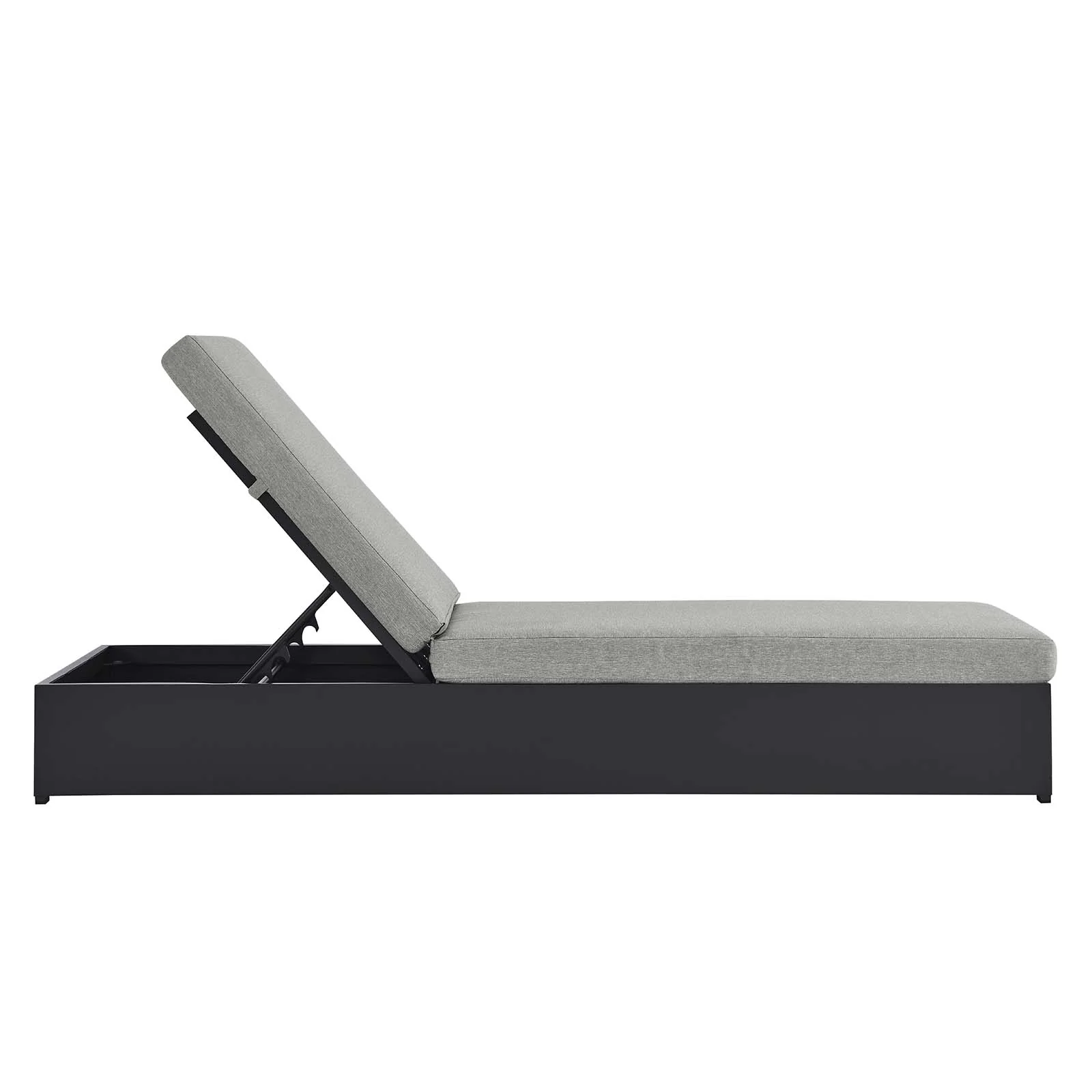 Tahoe Outdoor Patio Powder-Coated Aluminum Chaise Lounge Chair By Modway - EEI-6634 - Image 12