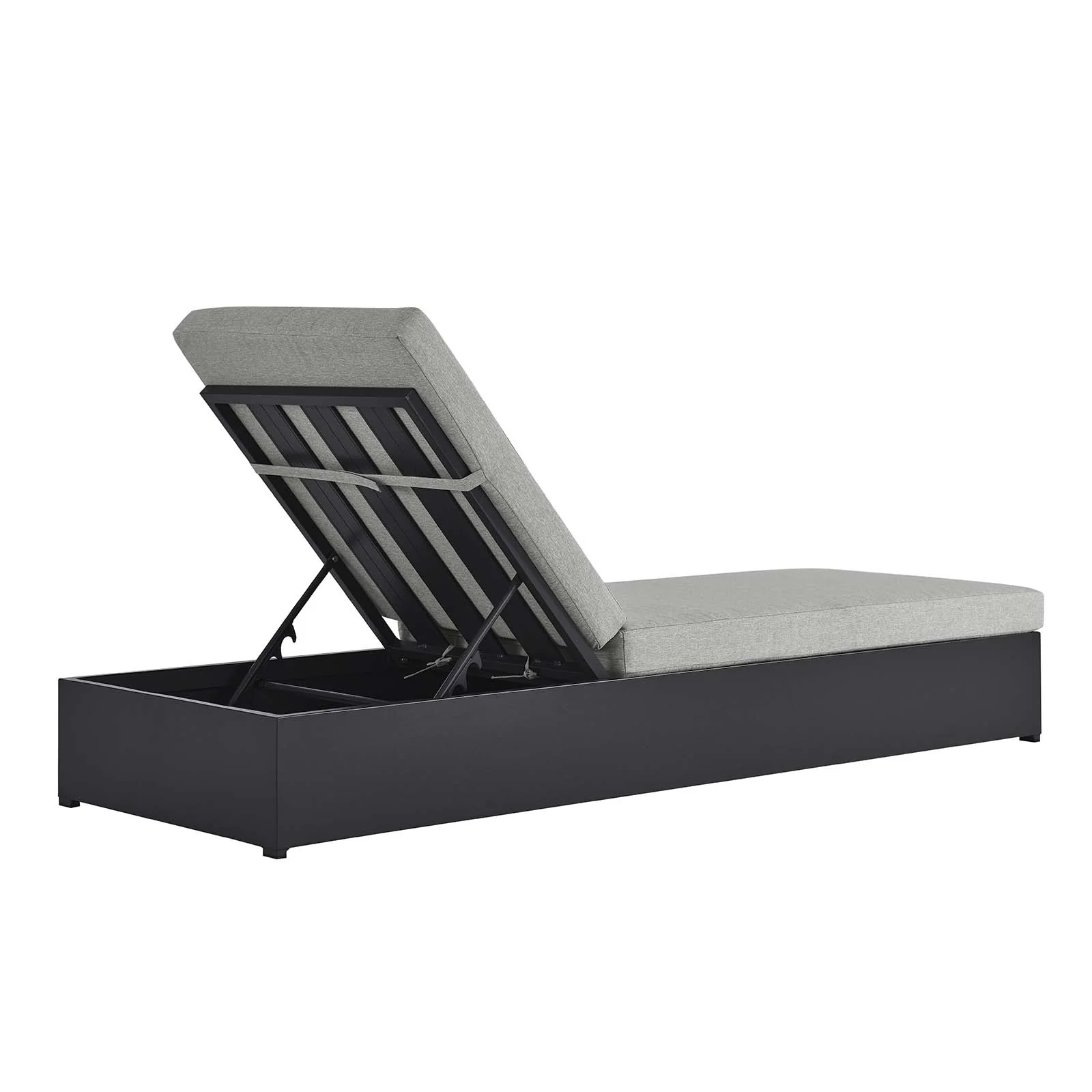 Tahoe Outdoor Patio Powder-Coated Aluminum Chaise Lounge Chair By Modway - EEI-6634 - Image 13