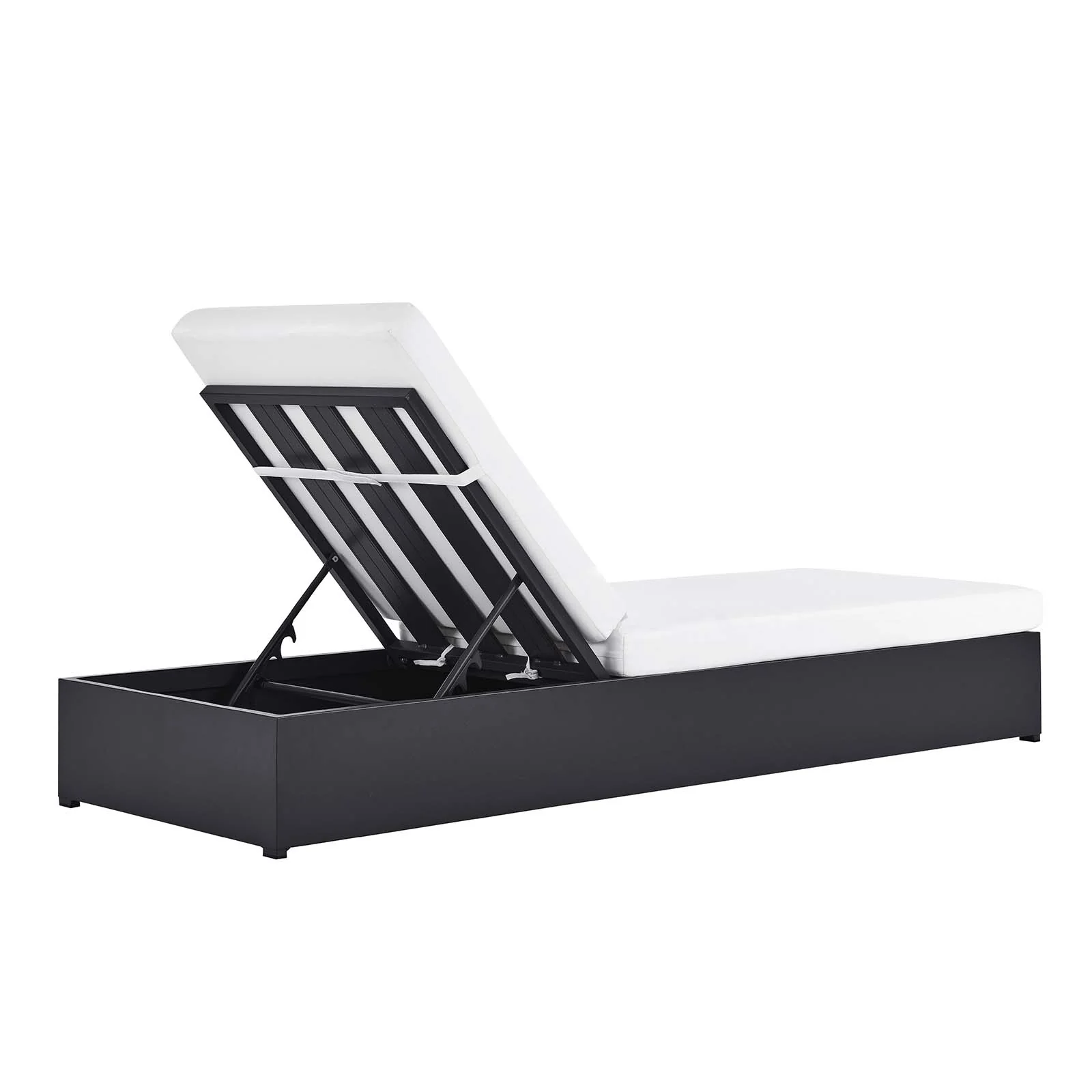 Tahoe Outdoor Patio Powder-Coated Aluminum Chaise Lounge Chair By Modway - EEI-6634 - Image 22
