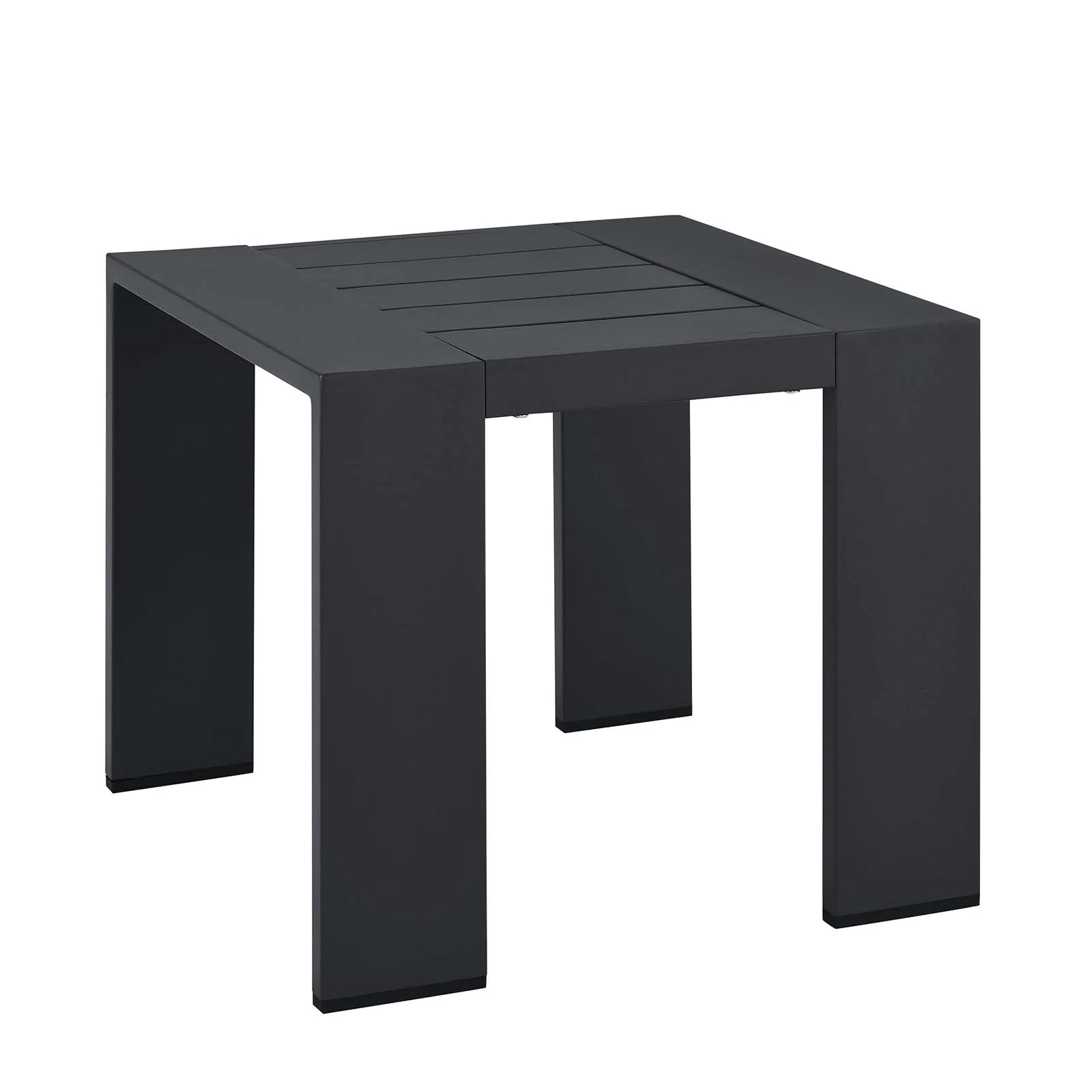 Tahoe Outdoor Patio Powder-Coated Aluminum End Table By Modway - EEI-6635 - Image 2