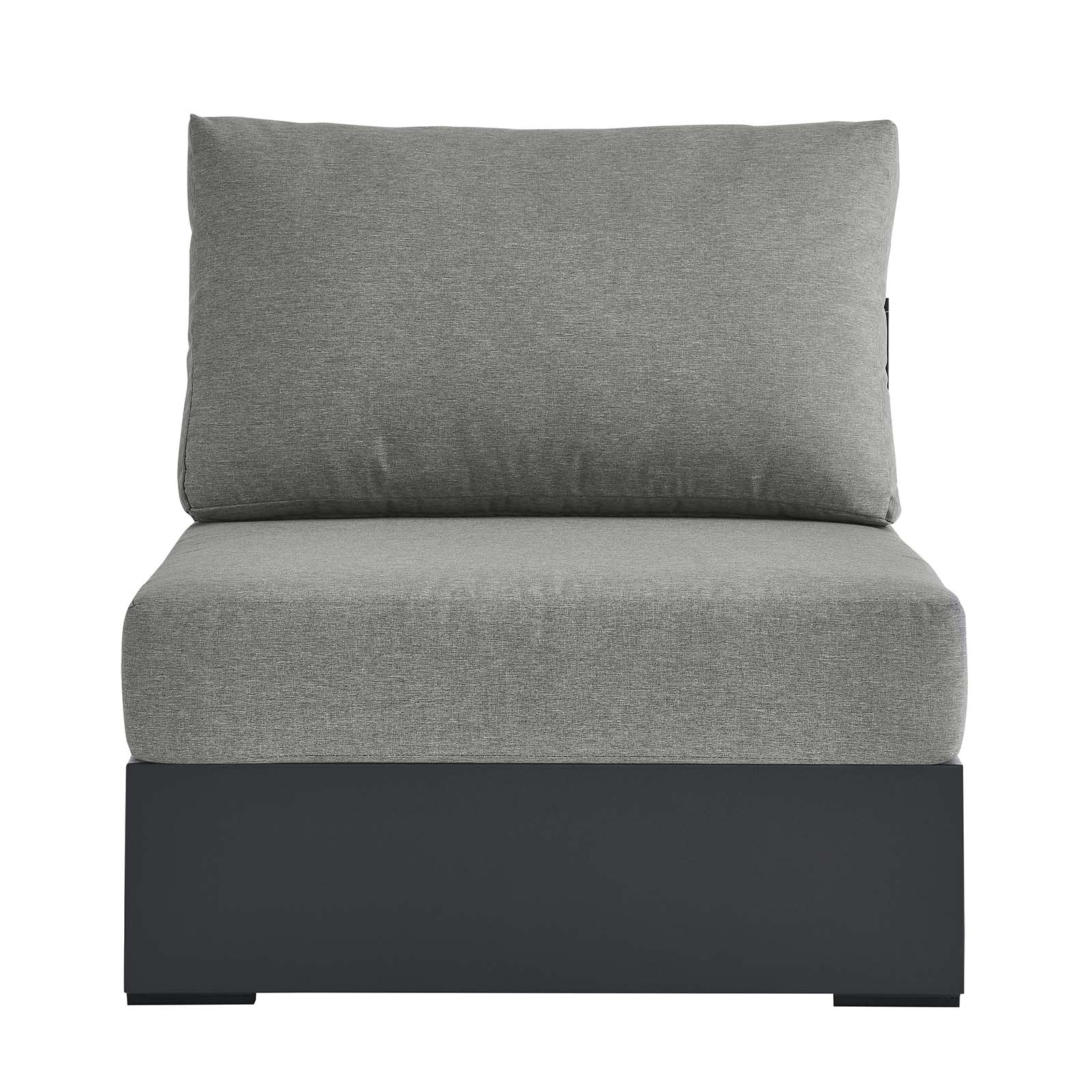 Tahoe Outdoor Patio Powder-Coated Aluminum Modular Armless Chair By Modway - EEI-6628 - Image 12