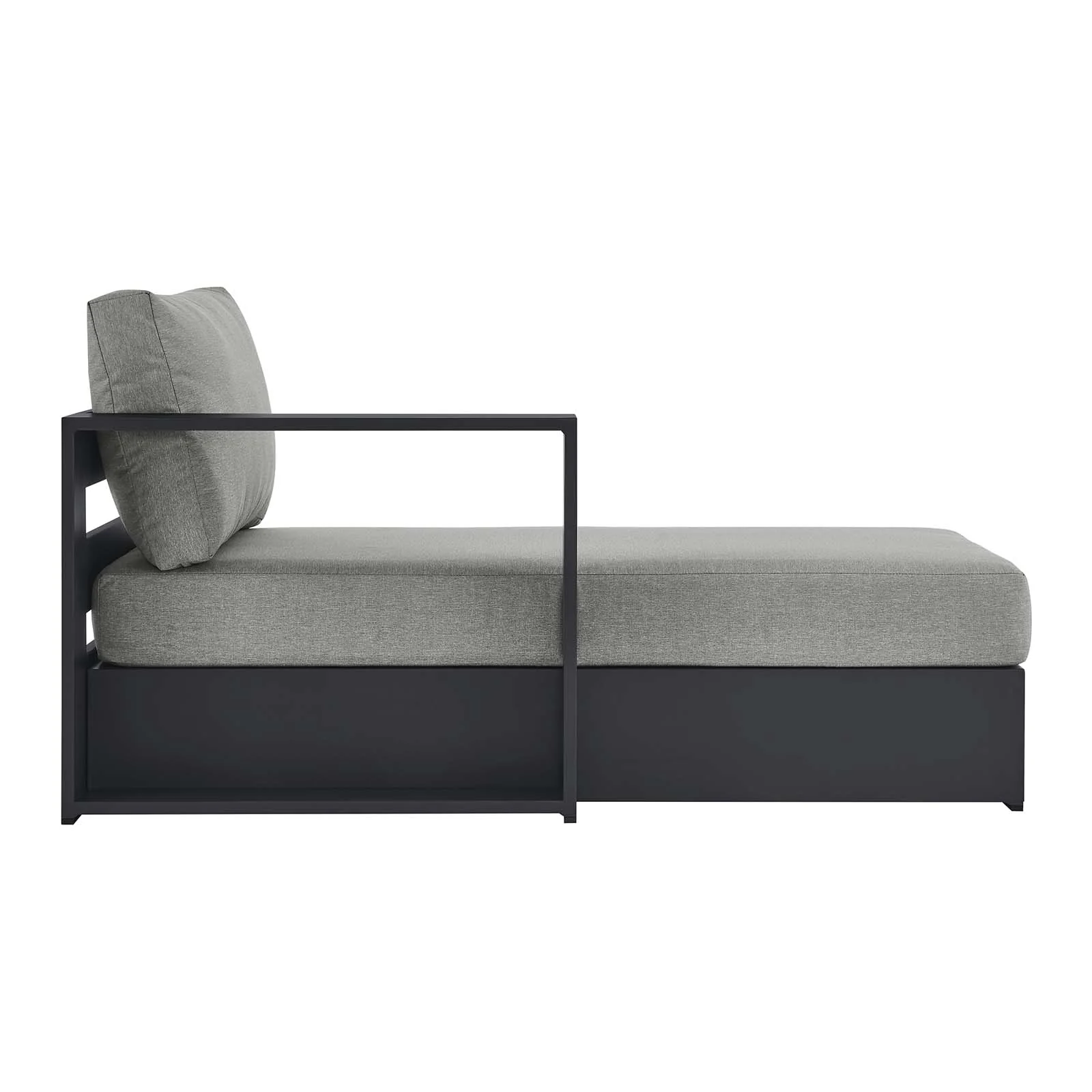 Tahoe Outdoor Patio Powder-Coated Aluminum Modular Left-Facing Chaise Lounge By Modway - EEI-6632 - Image 10