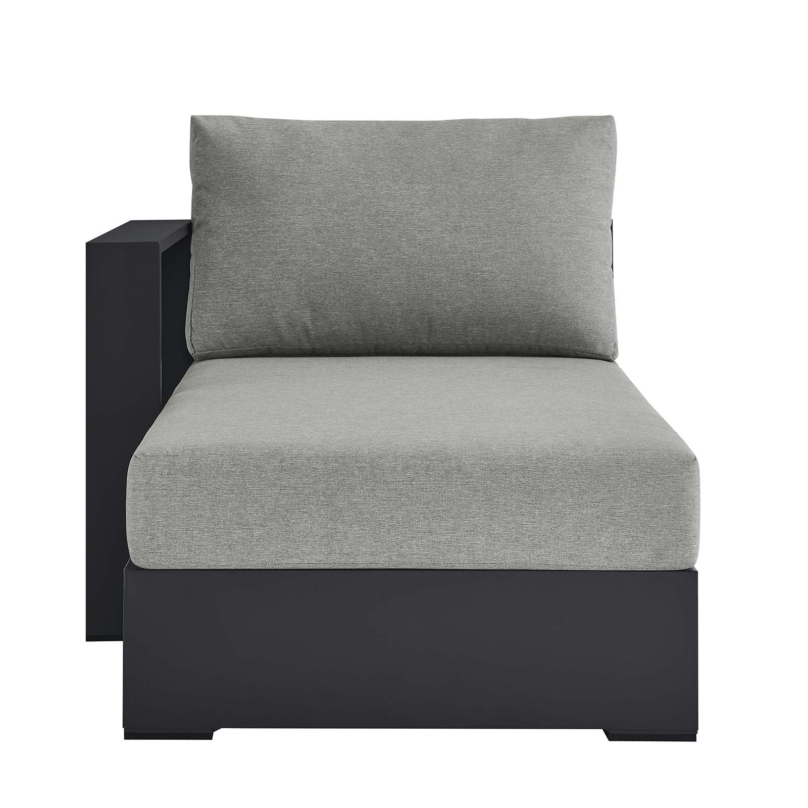 Tahoe Outdoor Patio Powder-Coated Aluminum Modular Left-Facing Chaise Lounge By Modway - EEI-6632 - Image 12