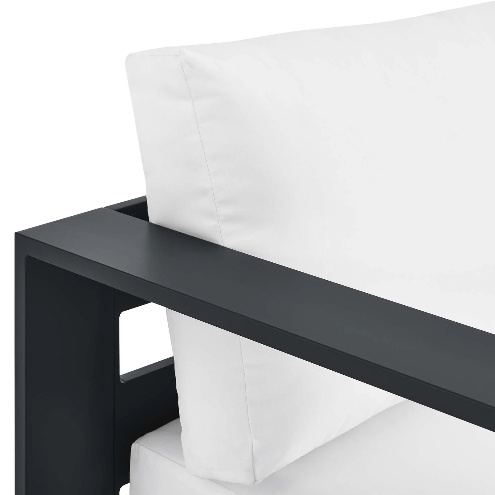 Tahoe Outdoor Patio Powder-Coated Aluminum Modular Left-Facing Chaise Lounge By Modway - EEI-6632 - Image 21